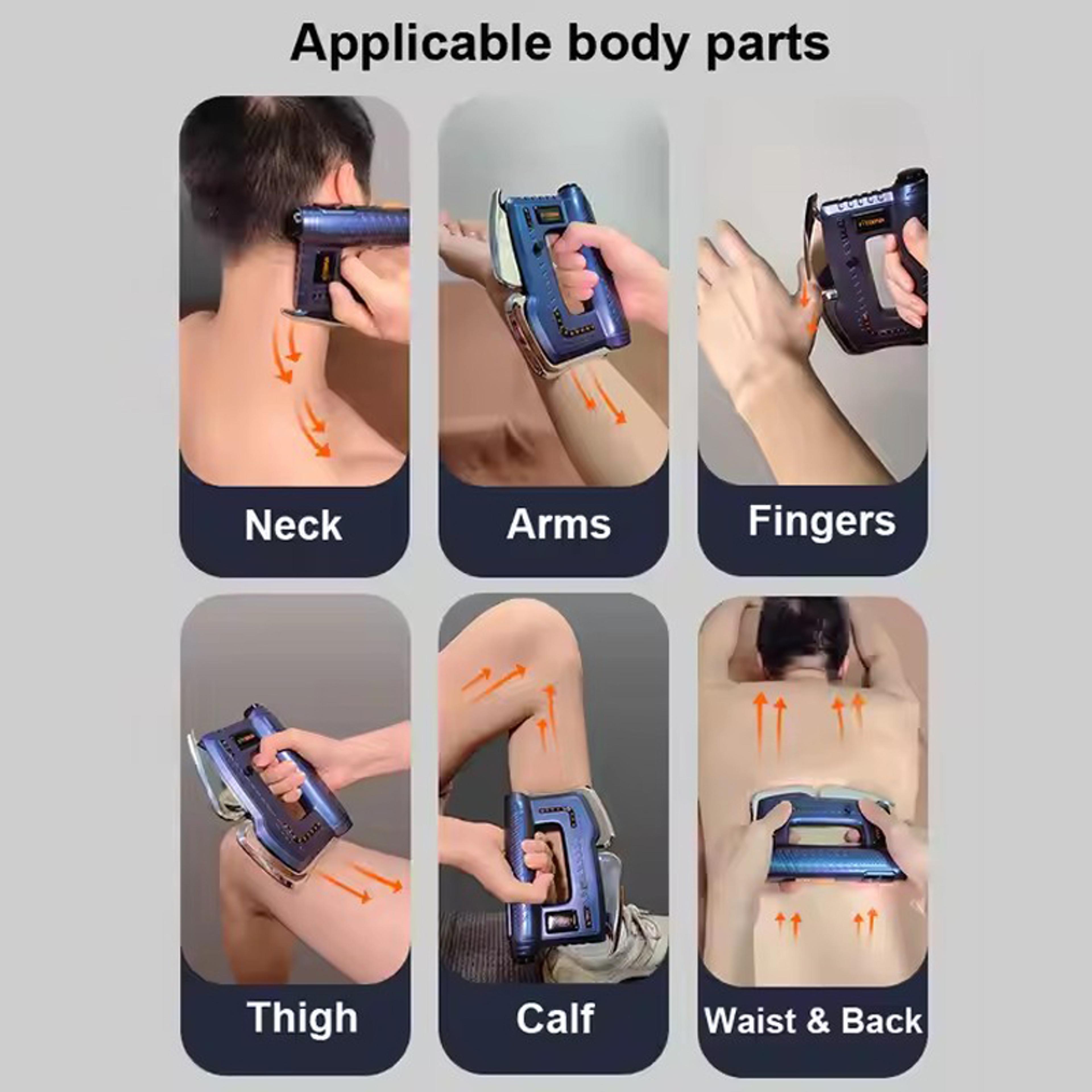 Electric Gua Sha Muscle Scraper Deep Tissue Fascia Massager For Recovery 6