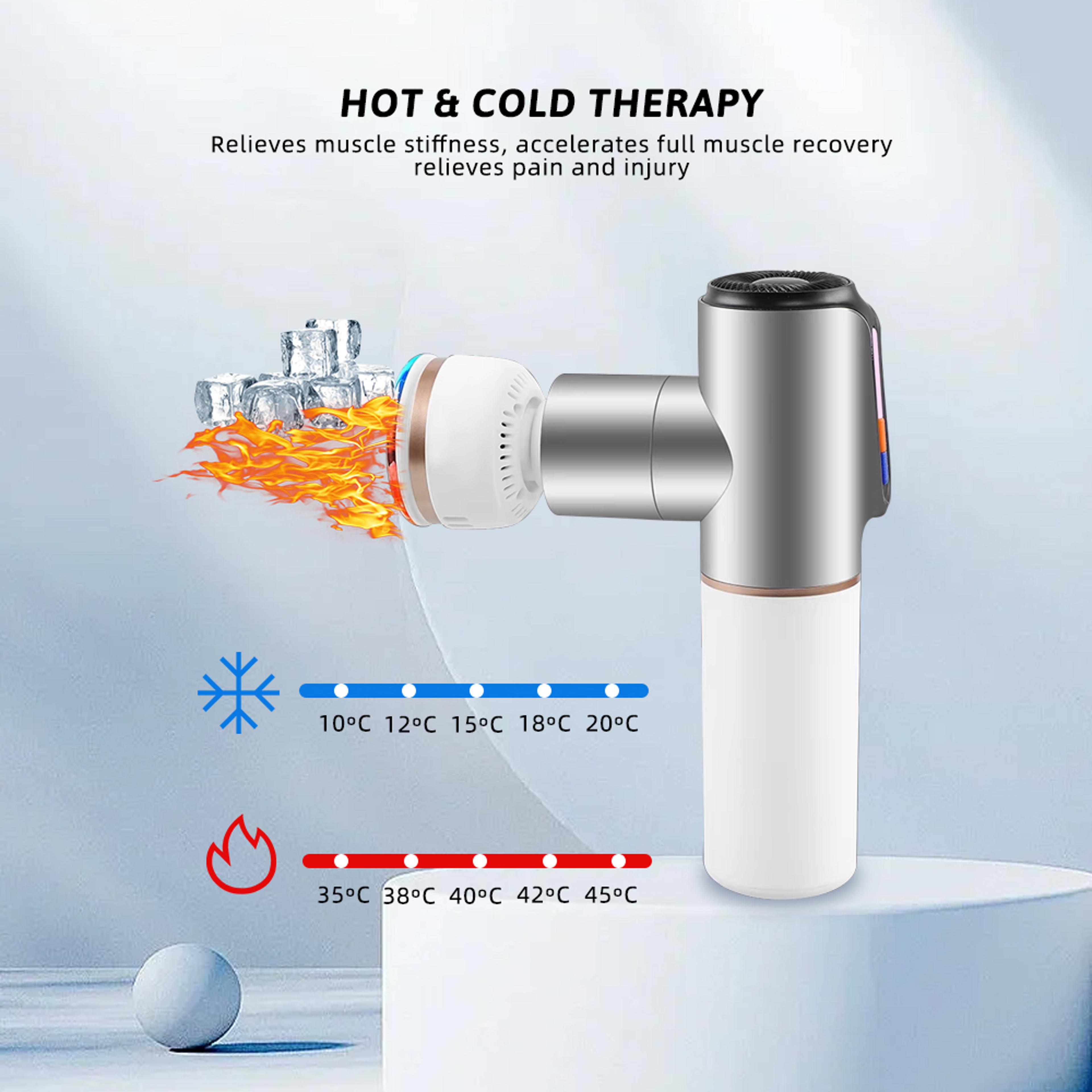 Professional Deep Tissue Massage Gun Dual Percussion Muscle Recovery Massager 5
