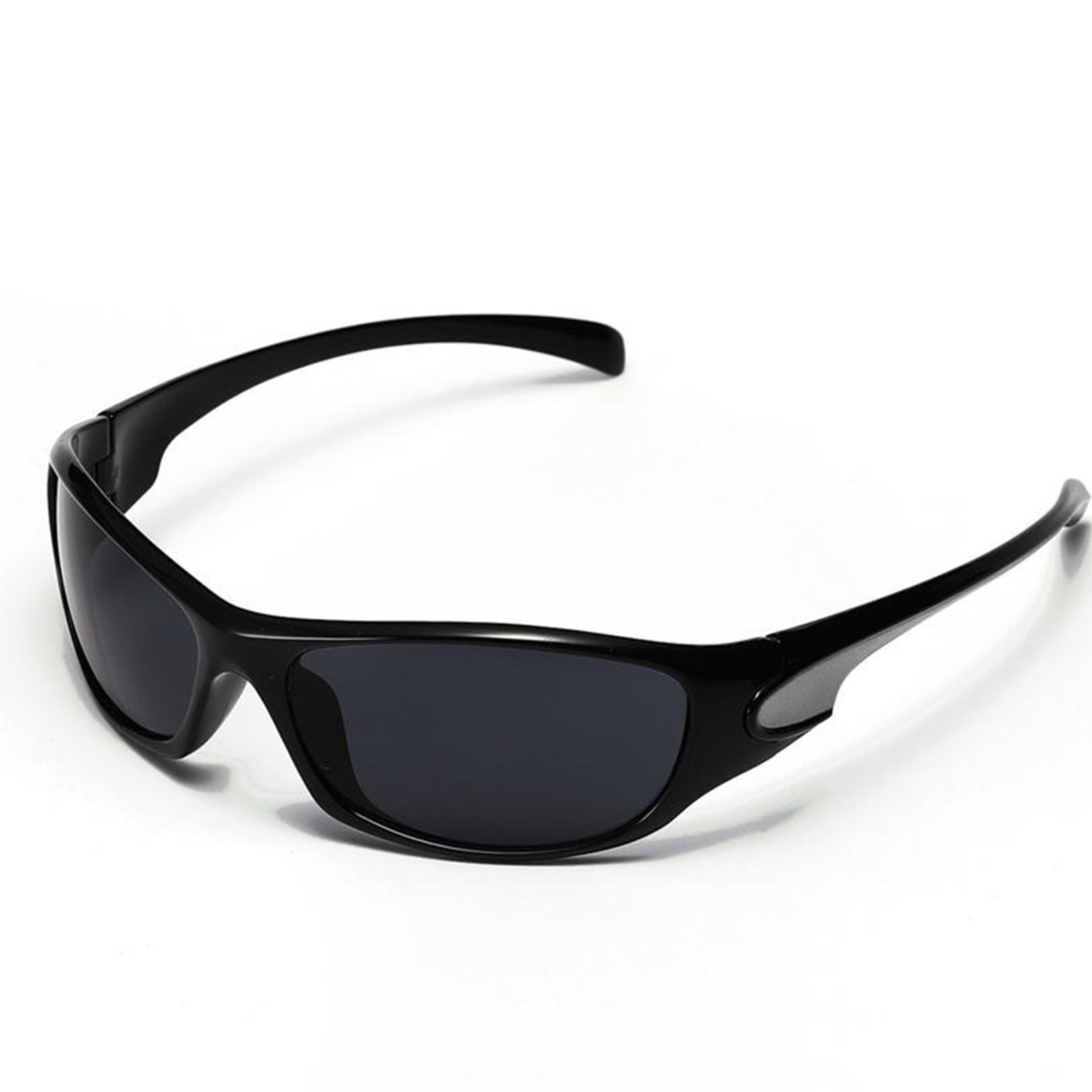 Silver Sunglasses Wraparound Sports Shades For Men And Women 1