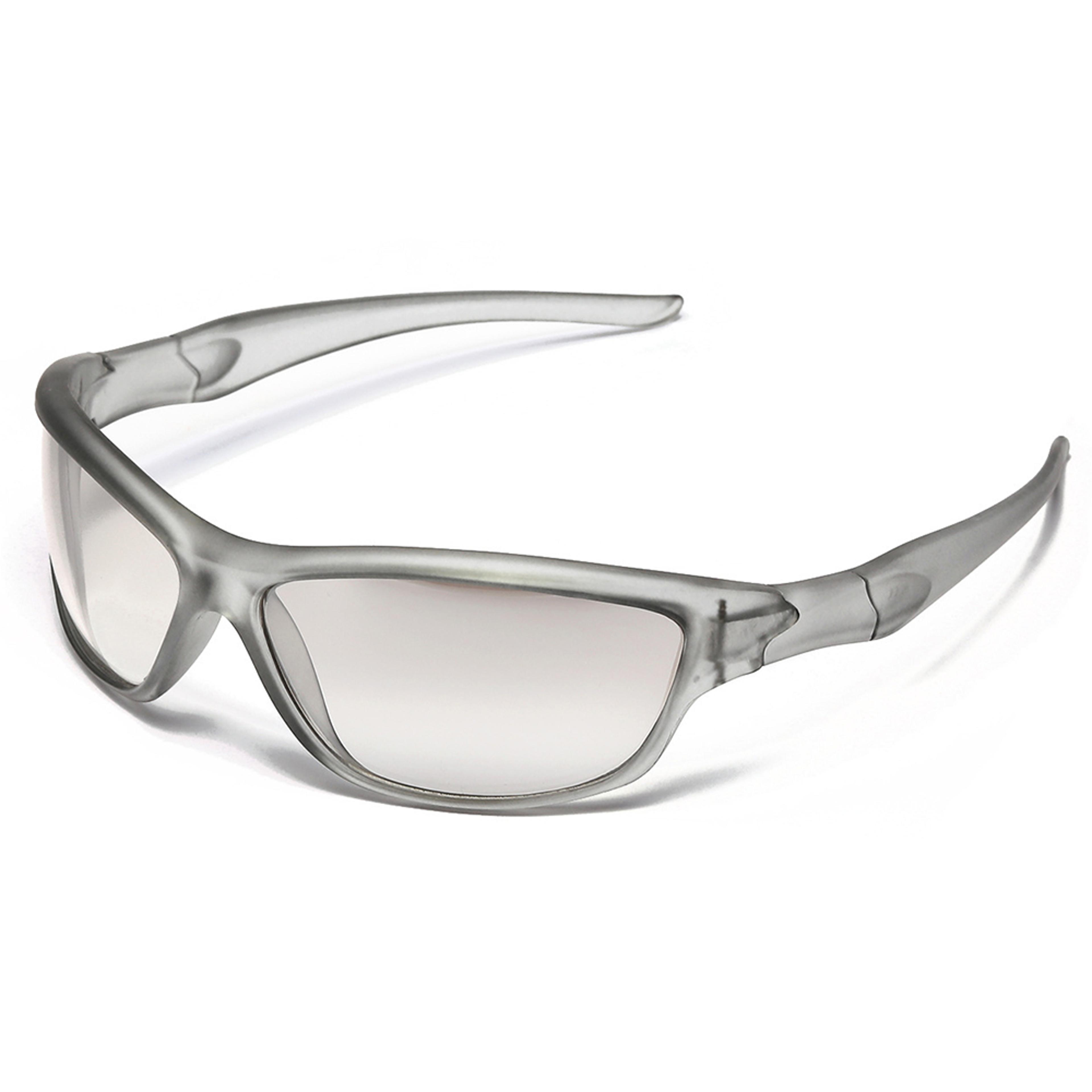 Silver Sunglasses Wraparound Sports Shades For Men And Women 8