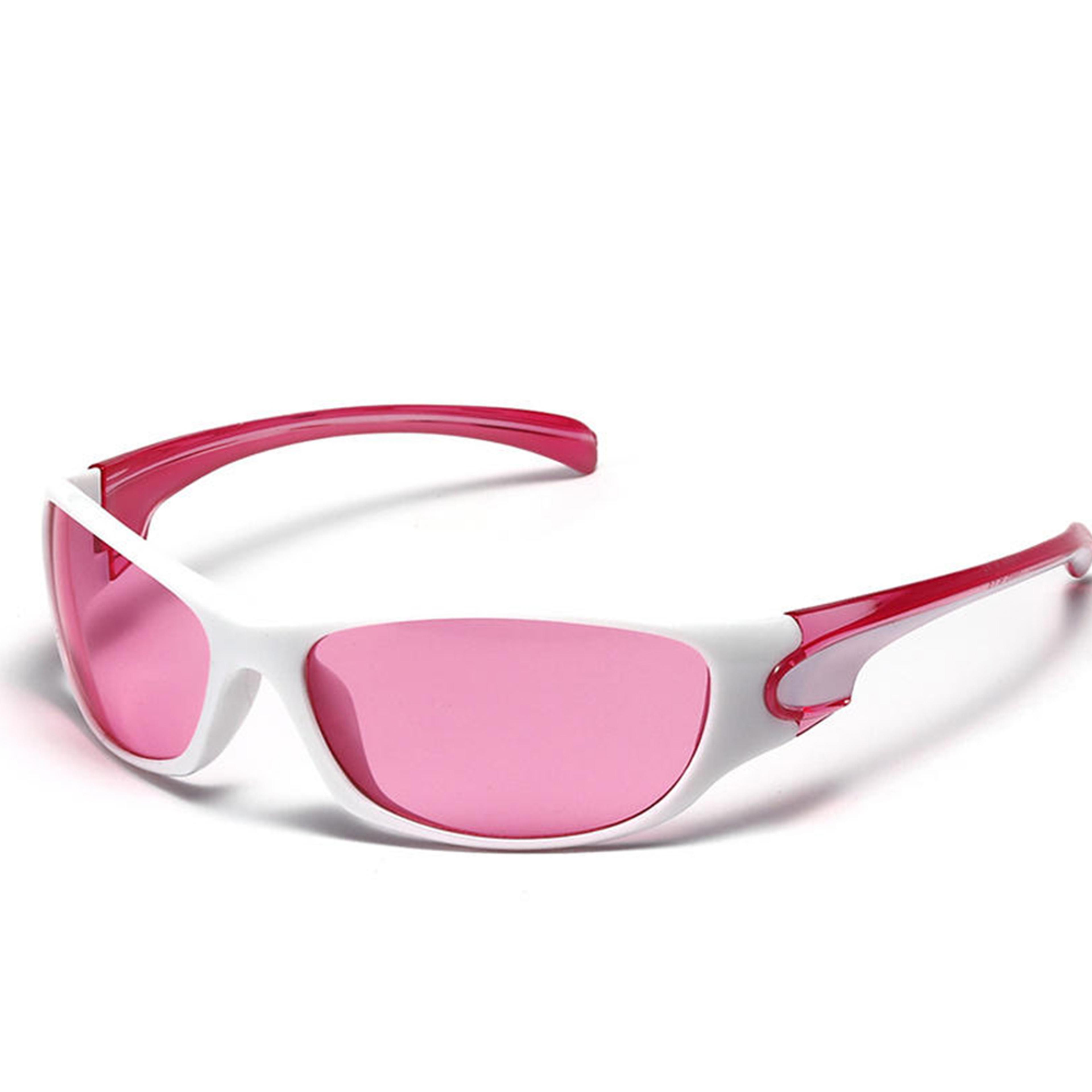 Silver Sunglasses Wraparound Sports Shades For Men And Women 7