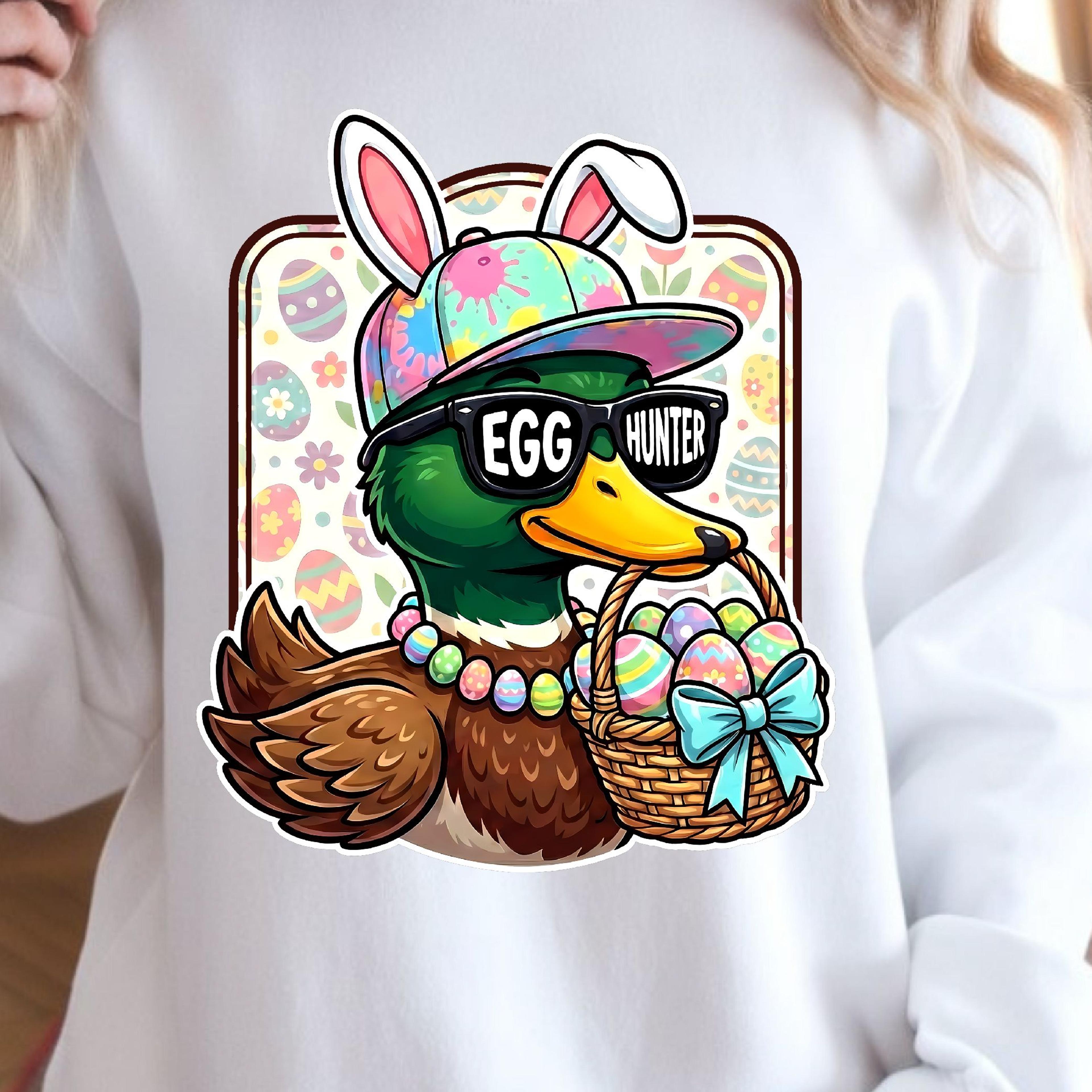 Egg Hunter Shirt Easter Egg Hunt TShirt Kids  Adult Holiday Tee 1
