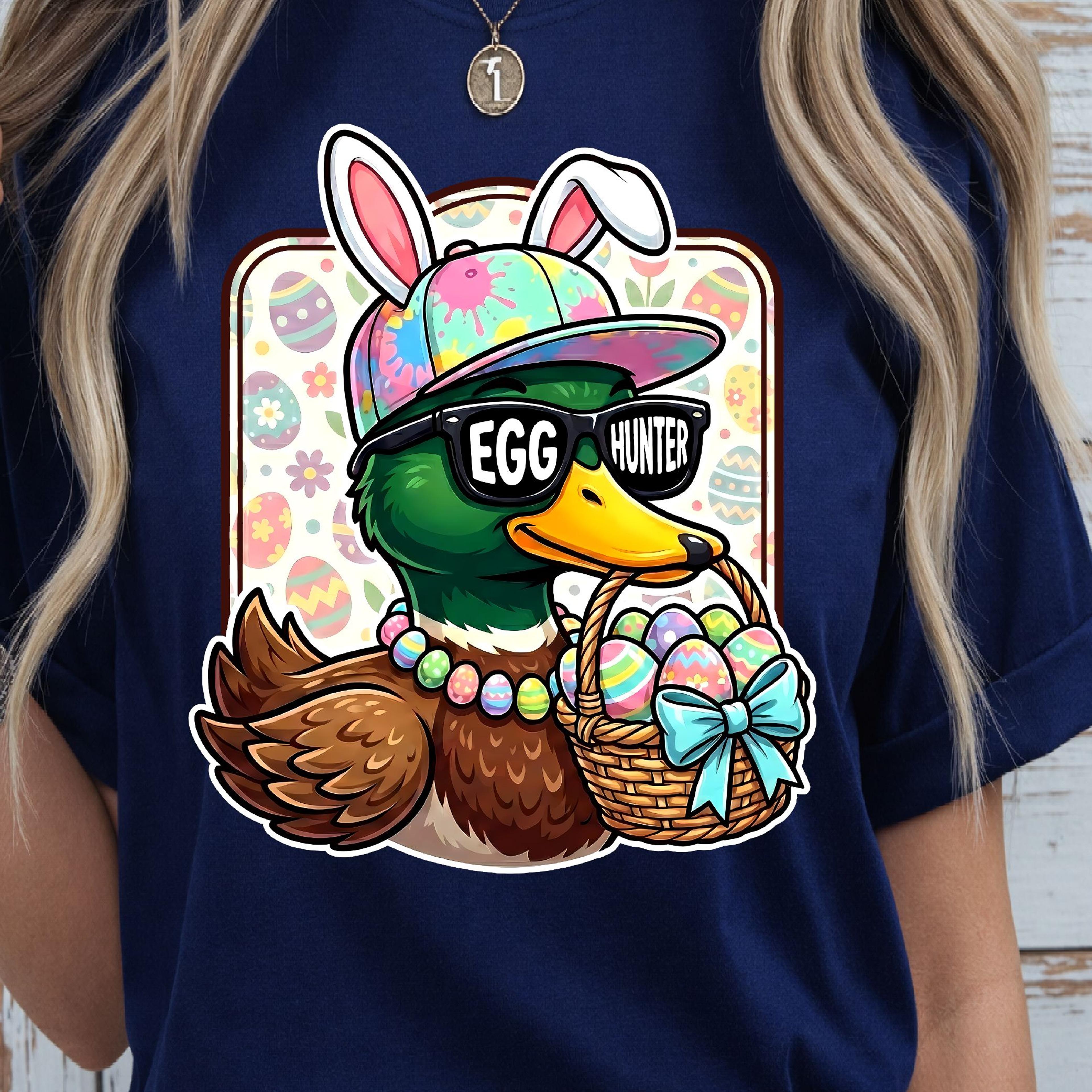 Egg Hunter Shirt Easter Egg Hunt TShirt Kids  Adult Holiday Tee 2