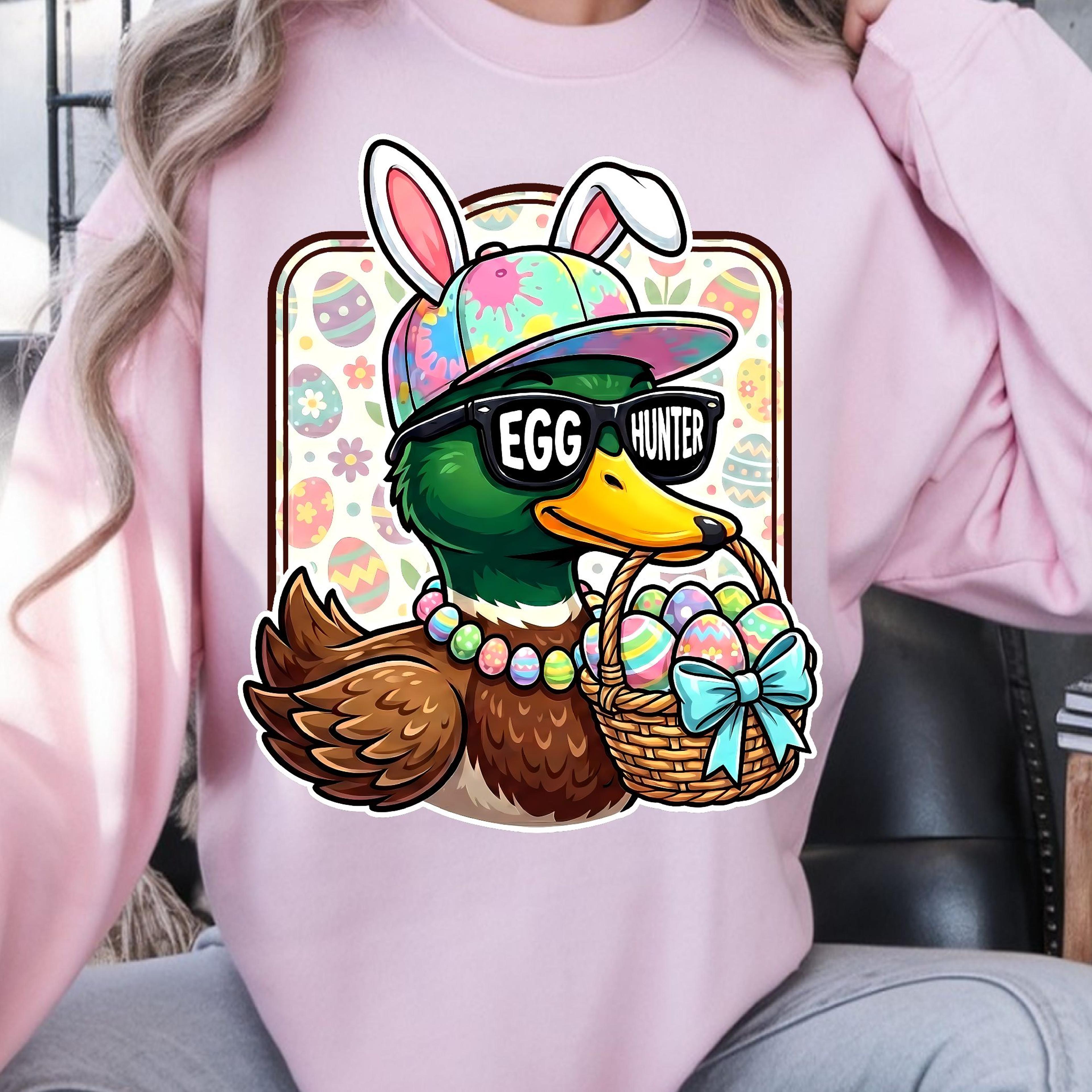 Egg Hunter Shirt Easter Egg Hunt TShirt Kids  Adult Holiday Tee 4