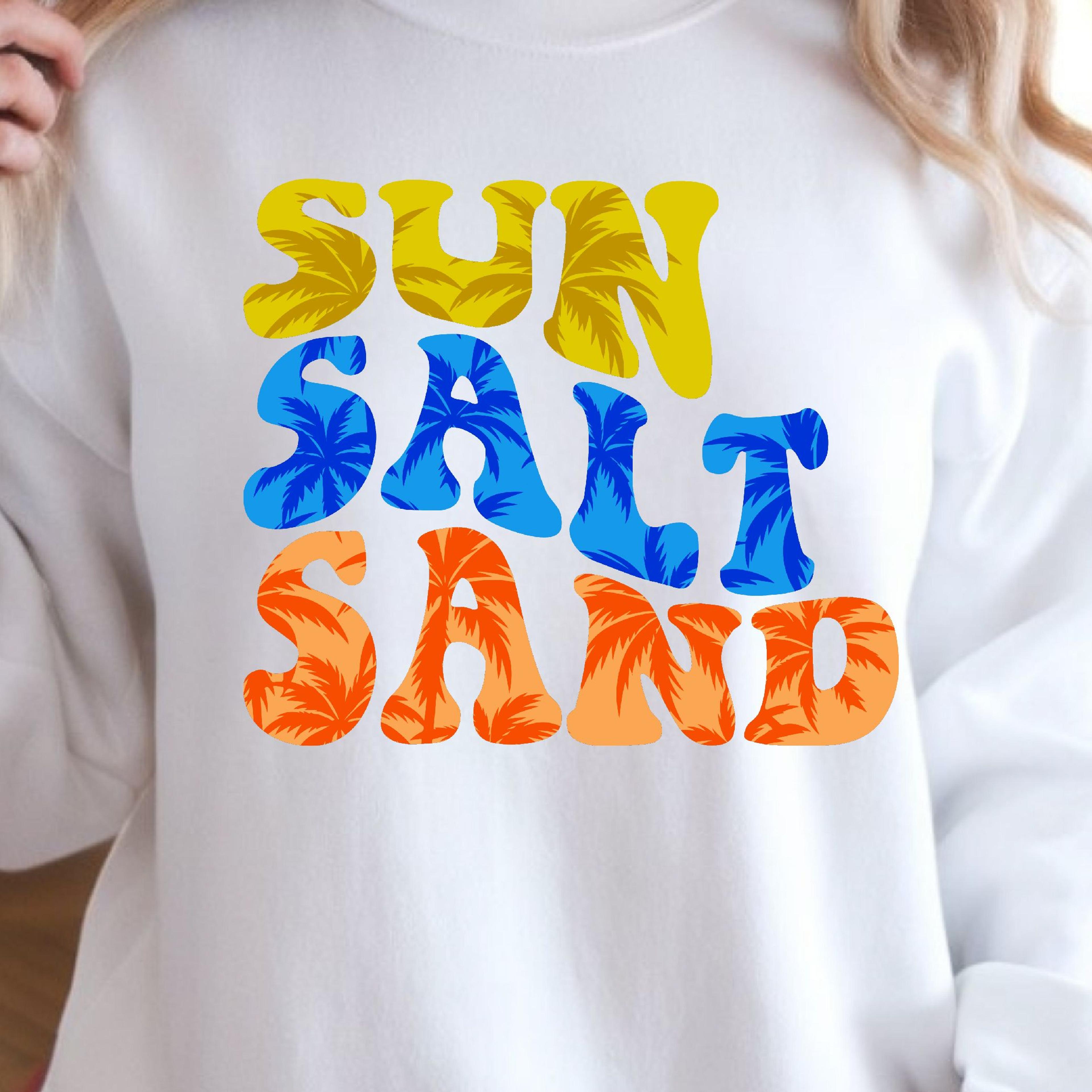 sun salt sand shirt, beach vibes t-shirt, summer vacation tee