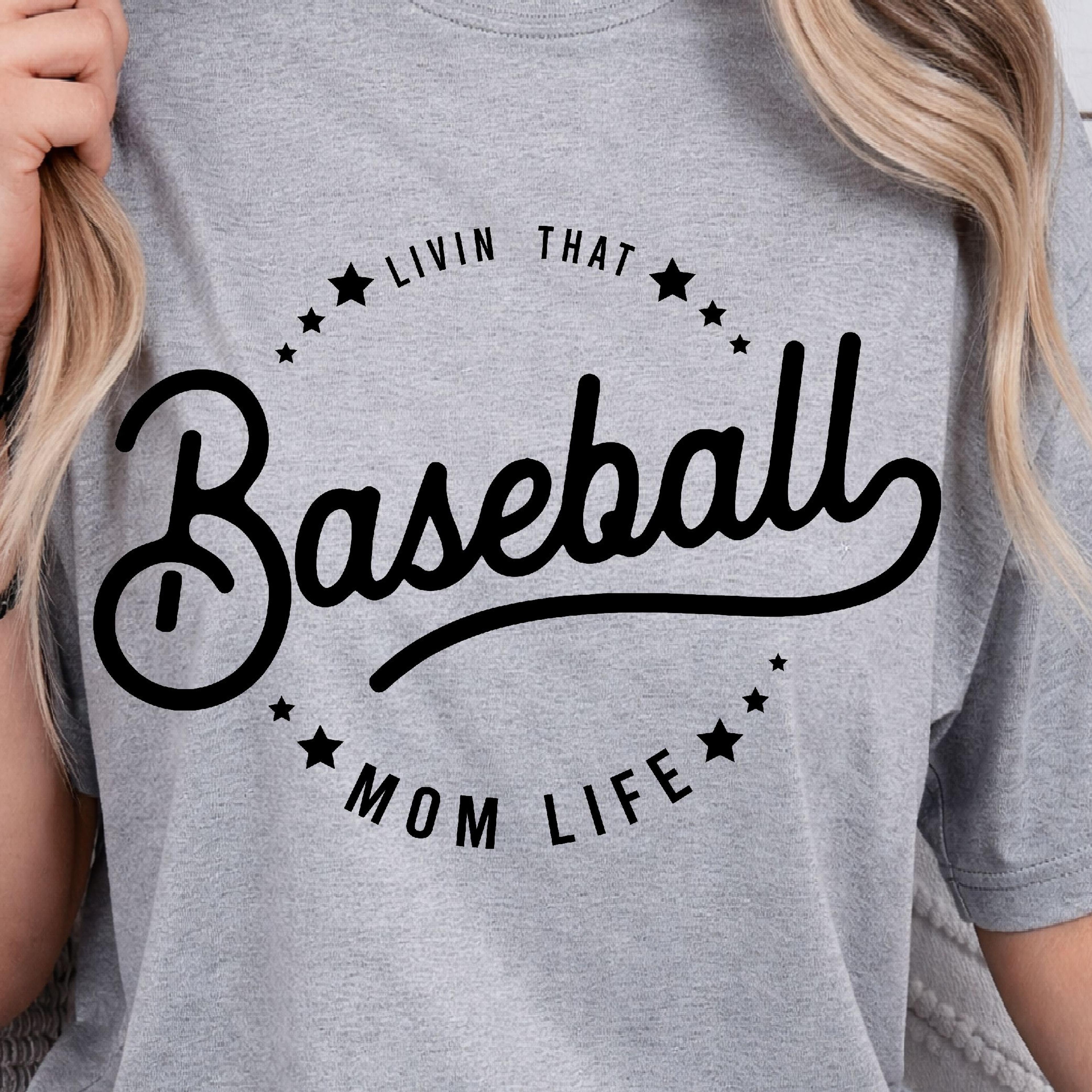 Baseball Mama Shirt Baseball Mom TShirt Baseball Shirt For Women 3