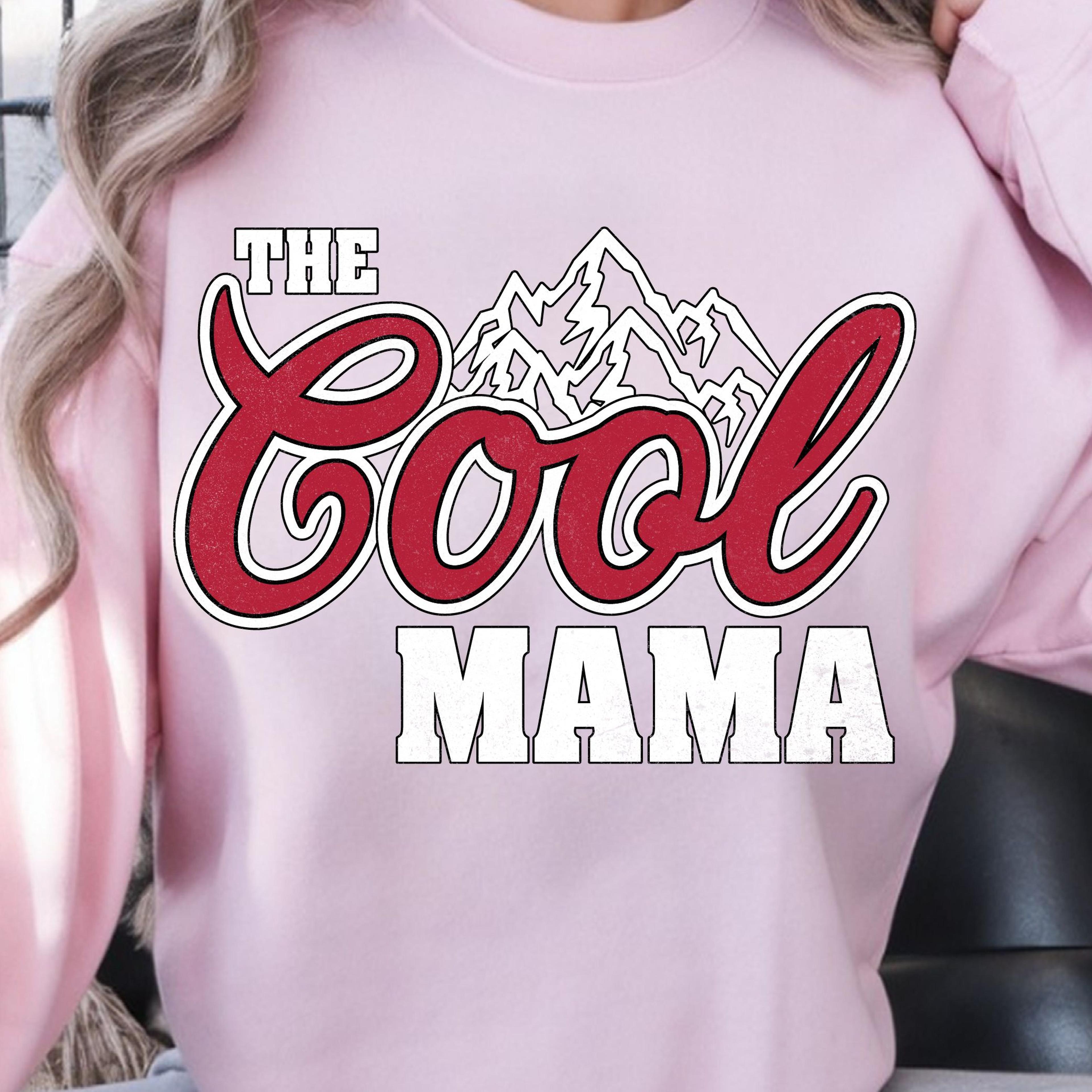 The Cool Mama Shirt  Mom Life TShirt Stylish Mother Shirt Perfect Mom Gift 1