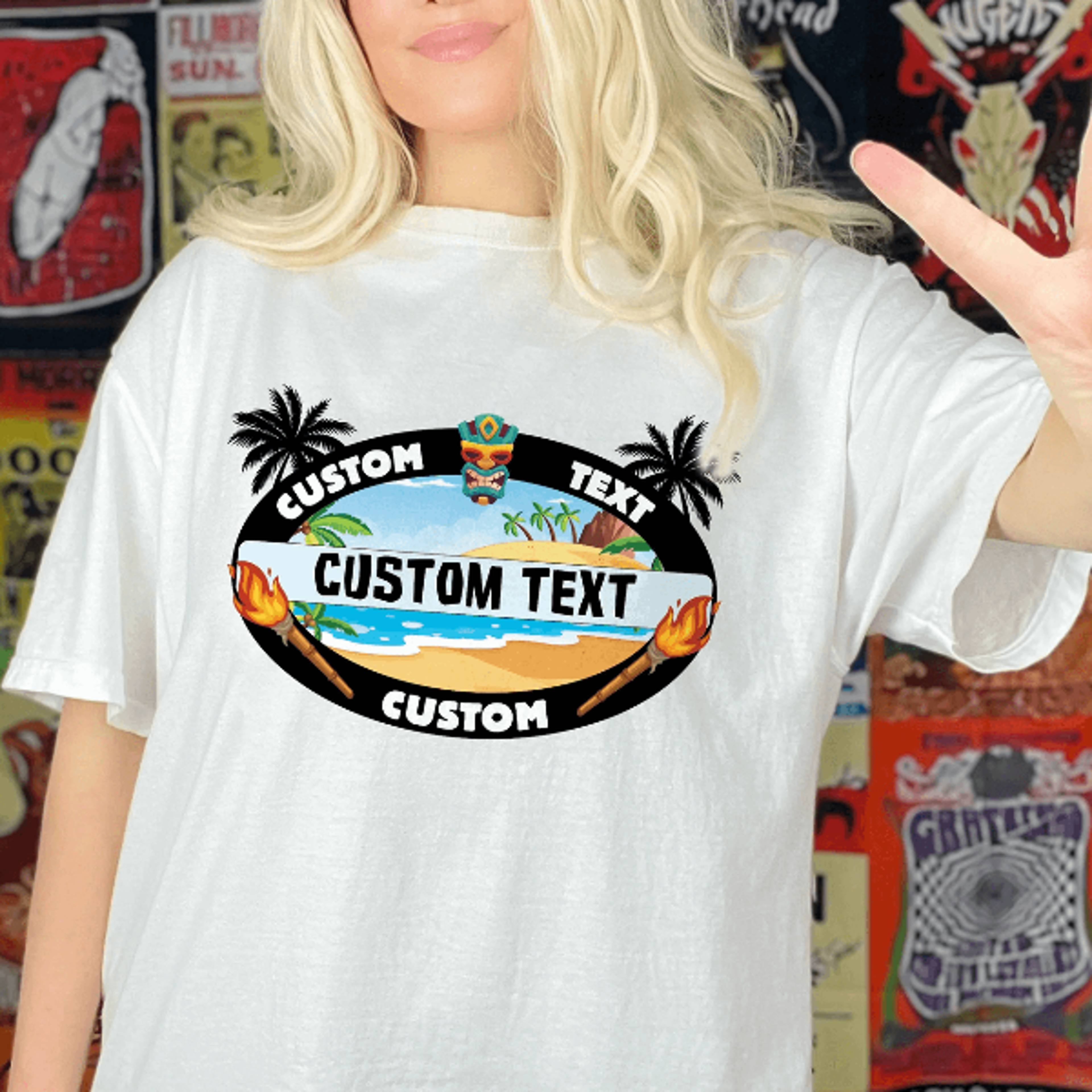 custom survivor logo shirt – personalized fan tee