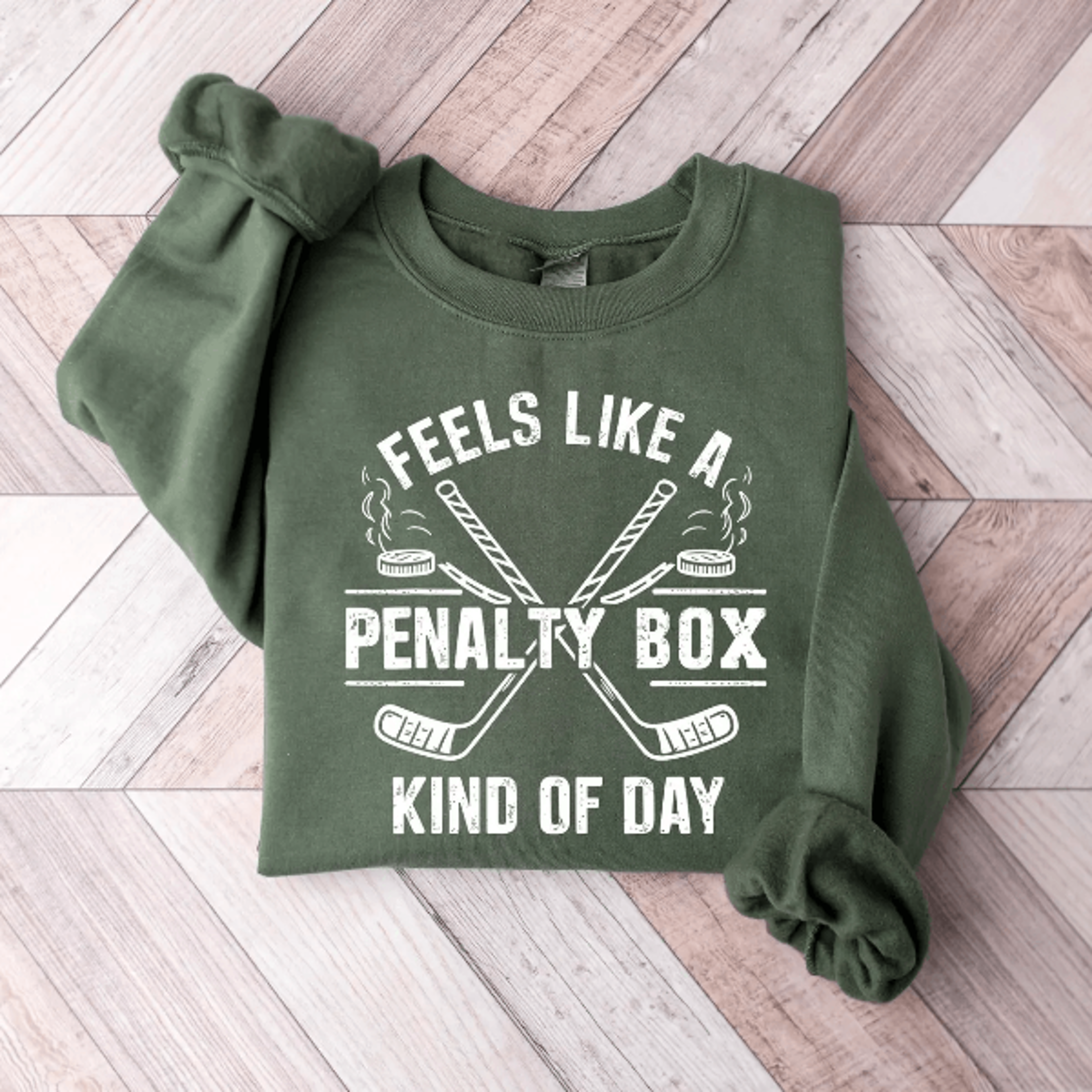 penalty box kind of day hockey tee funny shirt