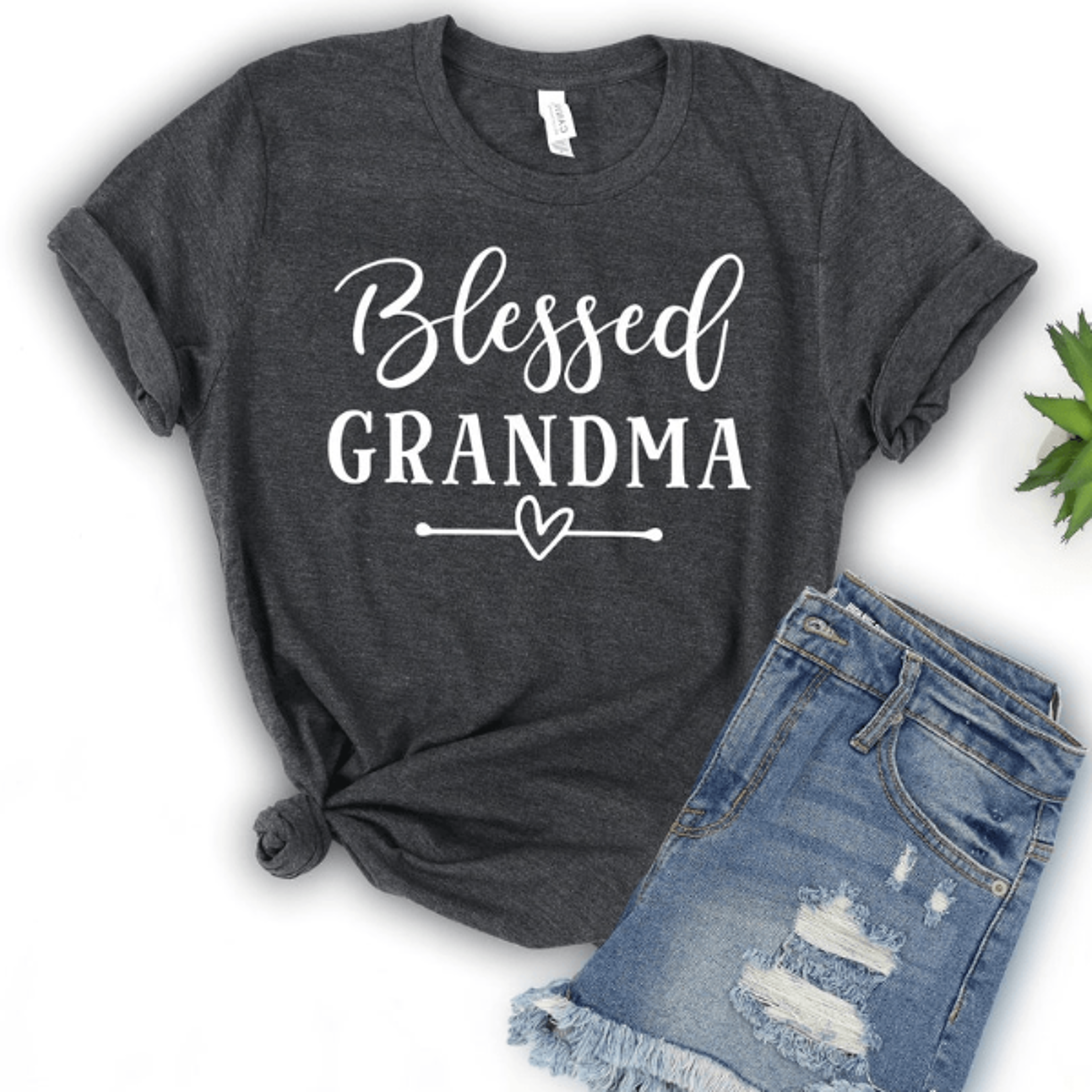 blessed grandma shirt – personalized grandma tee, perfect gift for grandmas