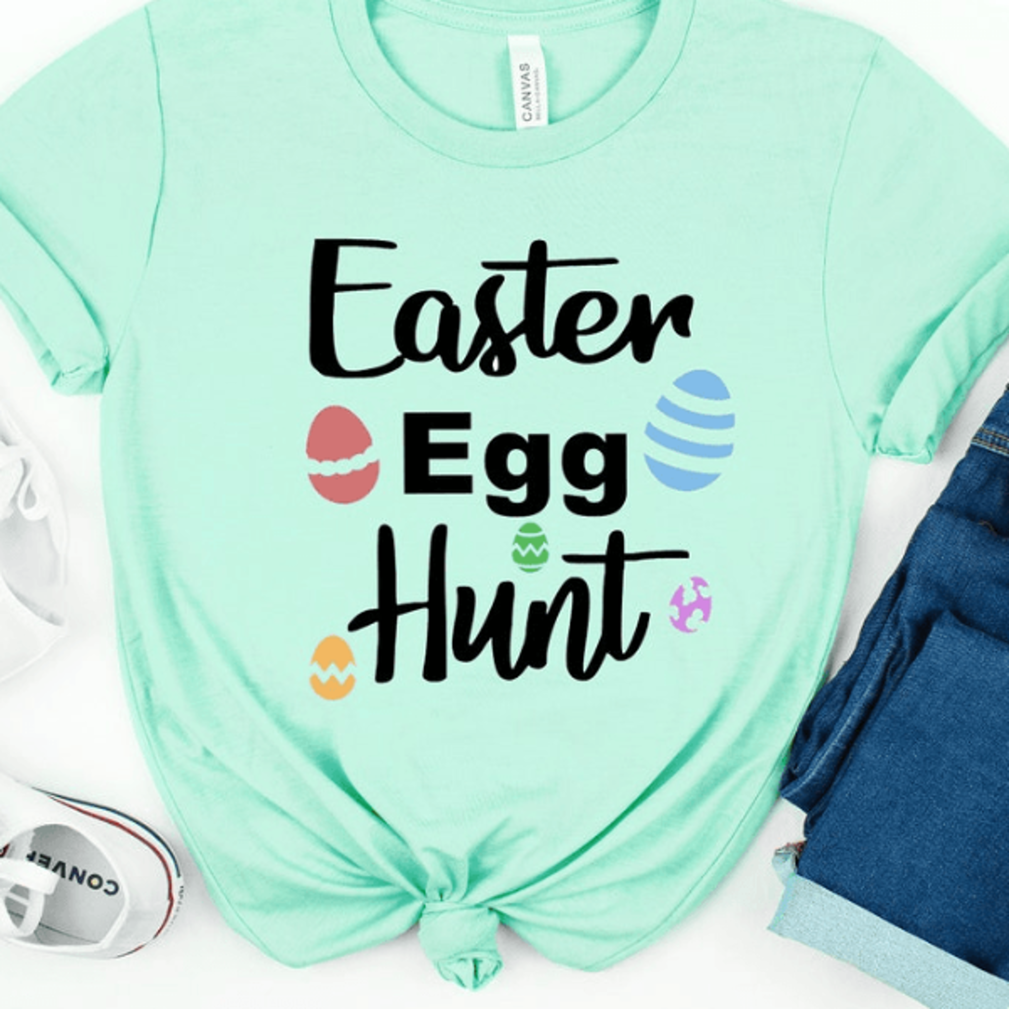 easter egg hunt shirt – cute easter day shirt, perfect women's gift for easter