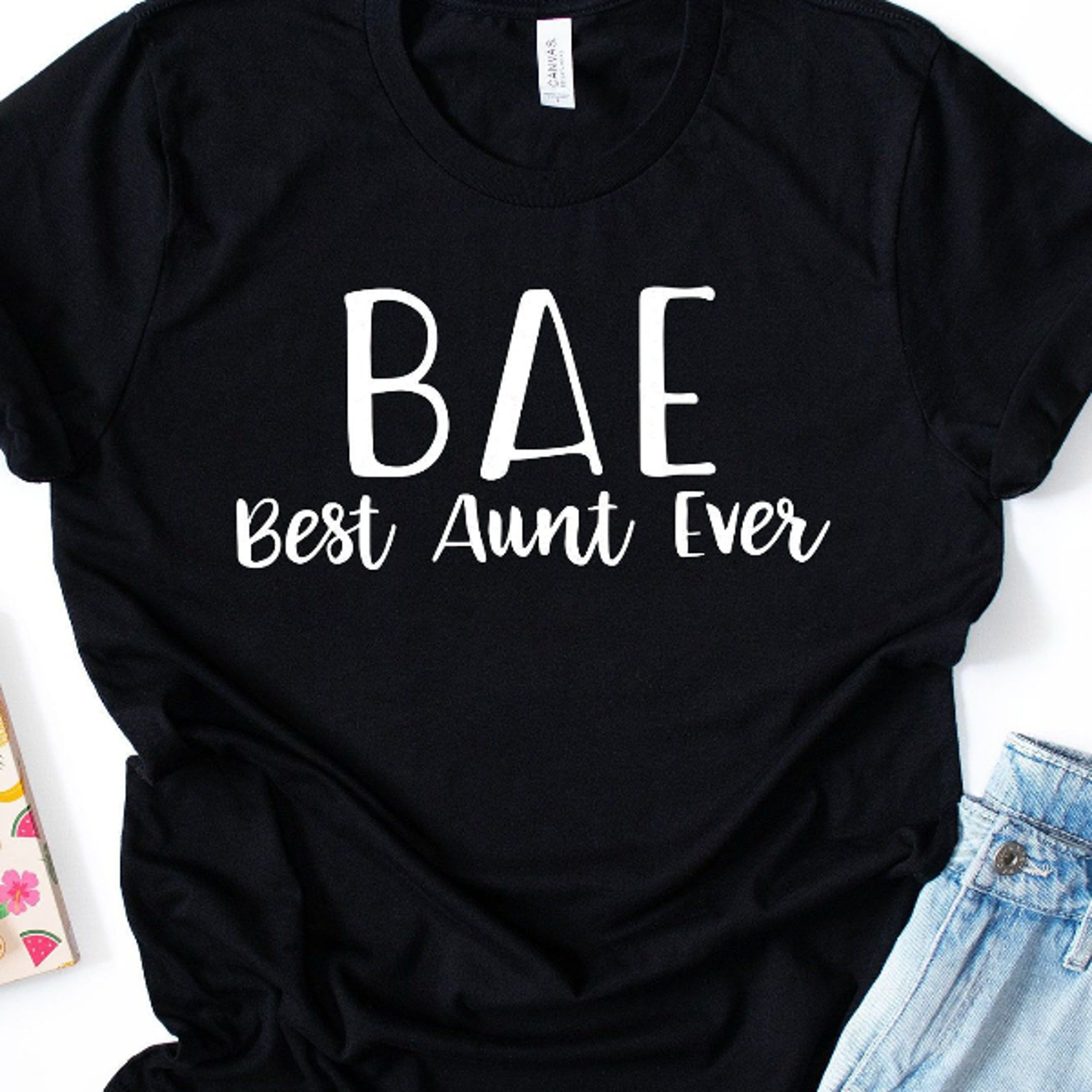 best aunt ever shirt cute auntie t shirt gift for aunt
