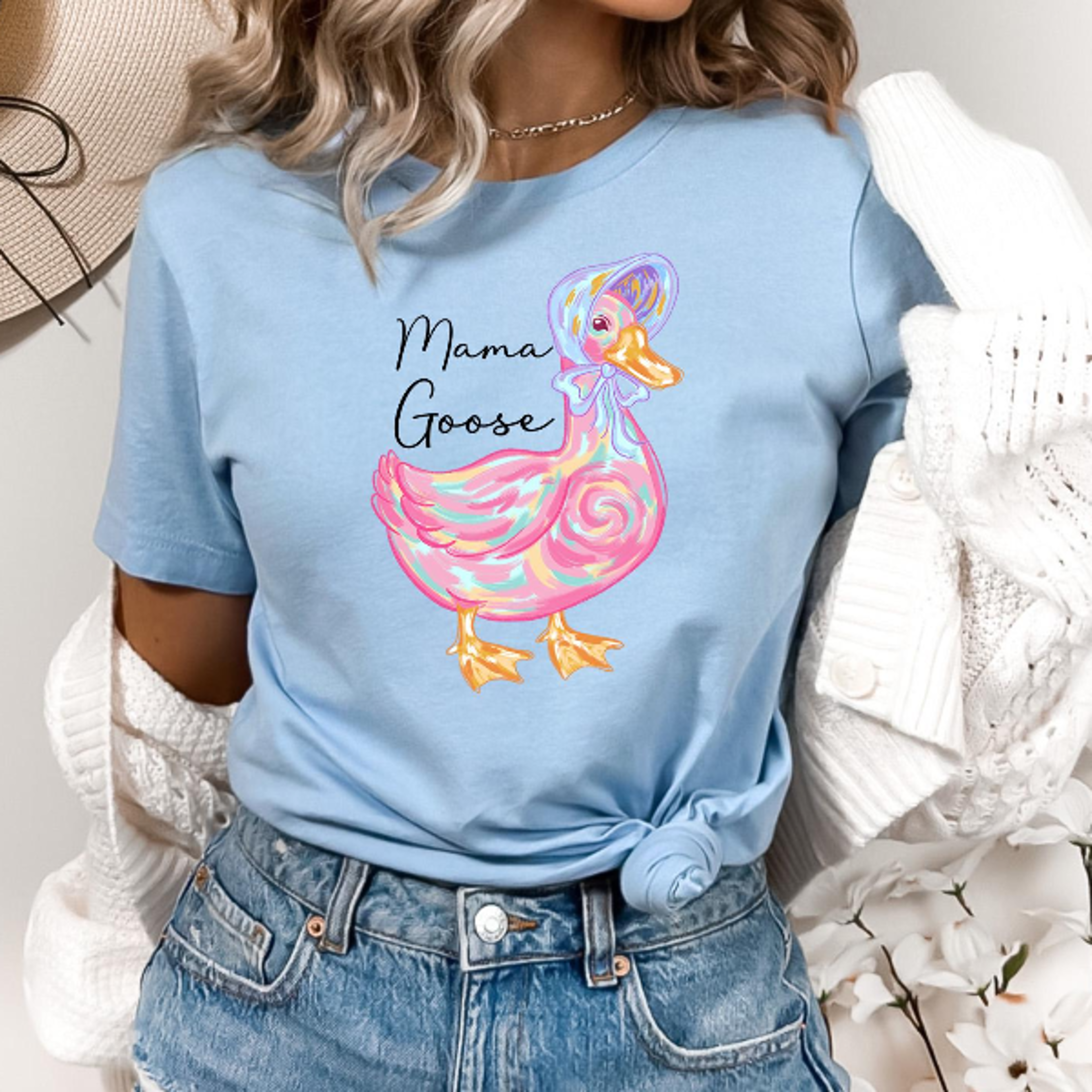 mama goose shirt funny cute mom life tee mothers day gift
