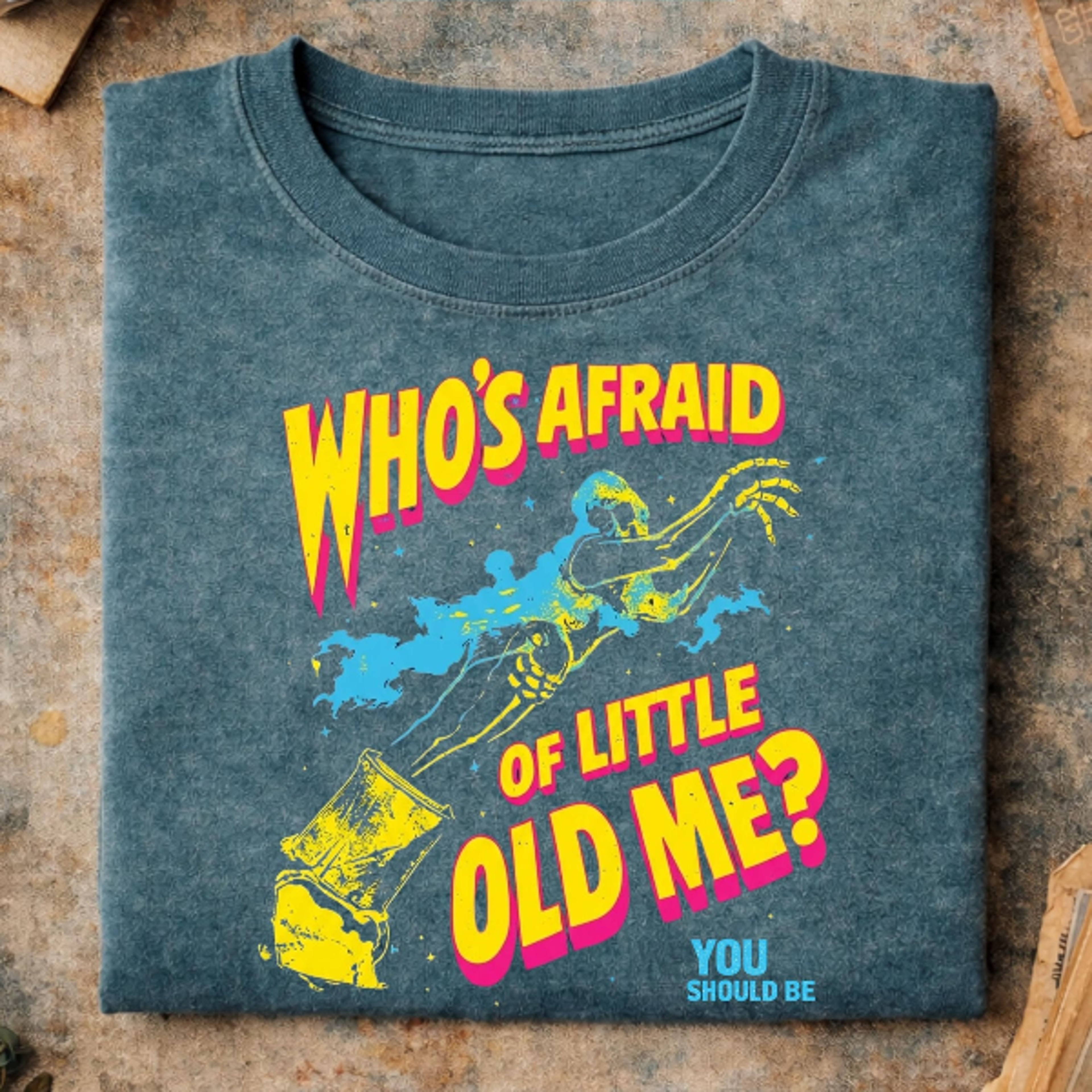 whos afraid of little old me shirt retro horror graphic tee funny halloween gift halloween gifts