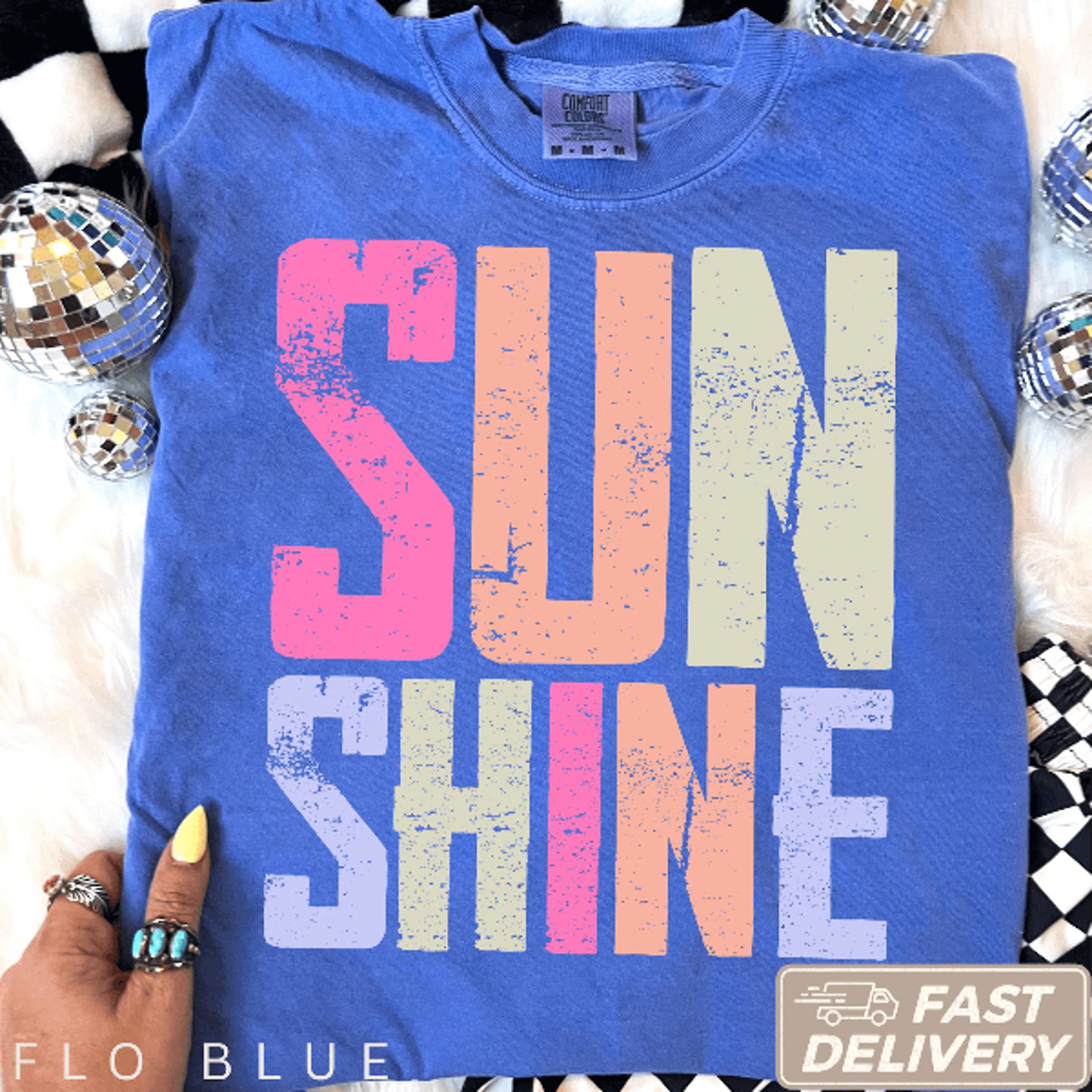 sunshine t shirt comfort colors summer tees