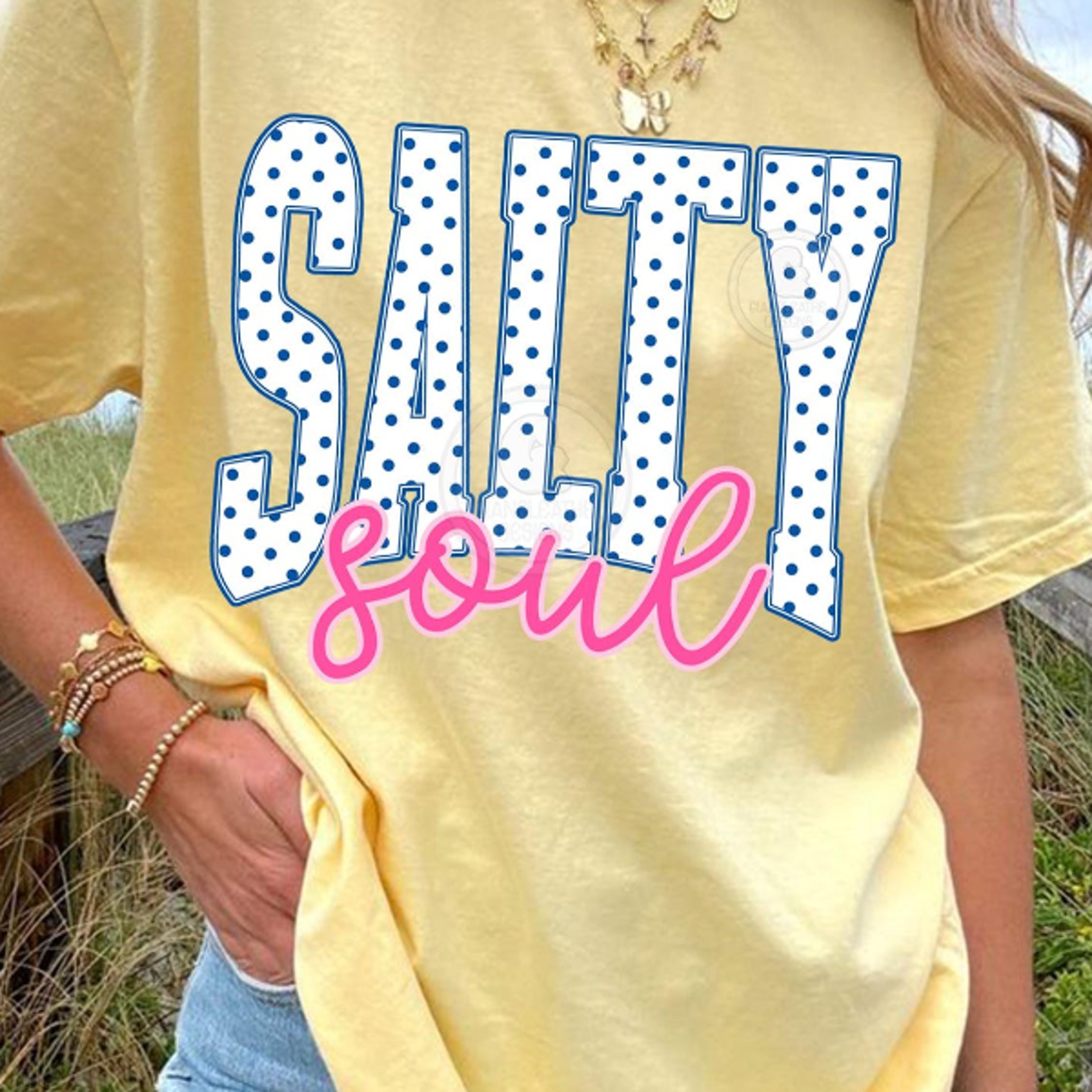 salty soul shirt coastal beach vibes graphic tee summer aesthetic gift
