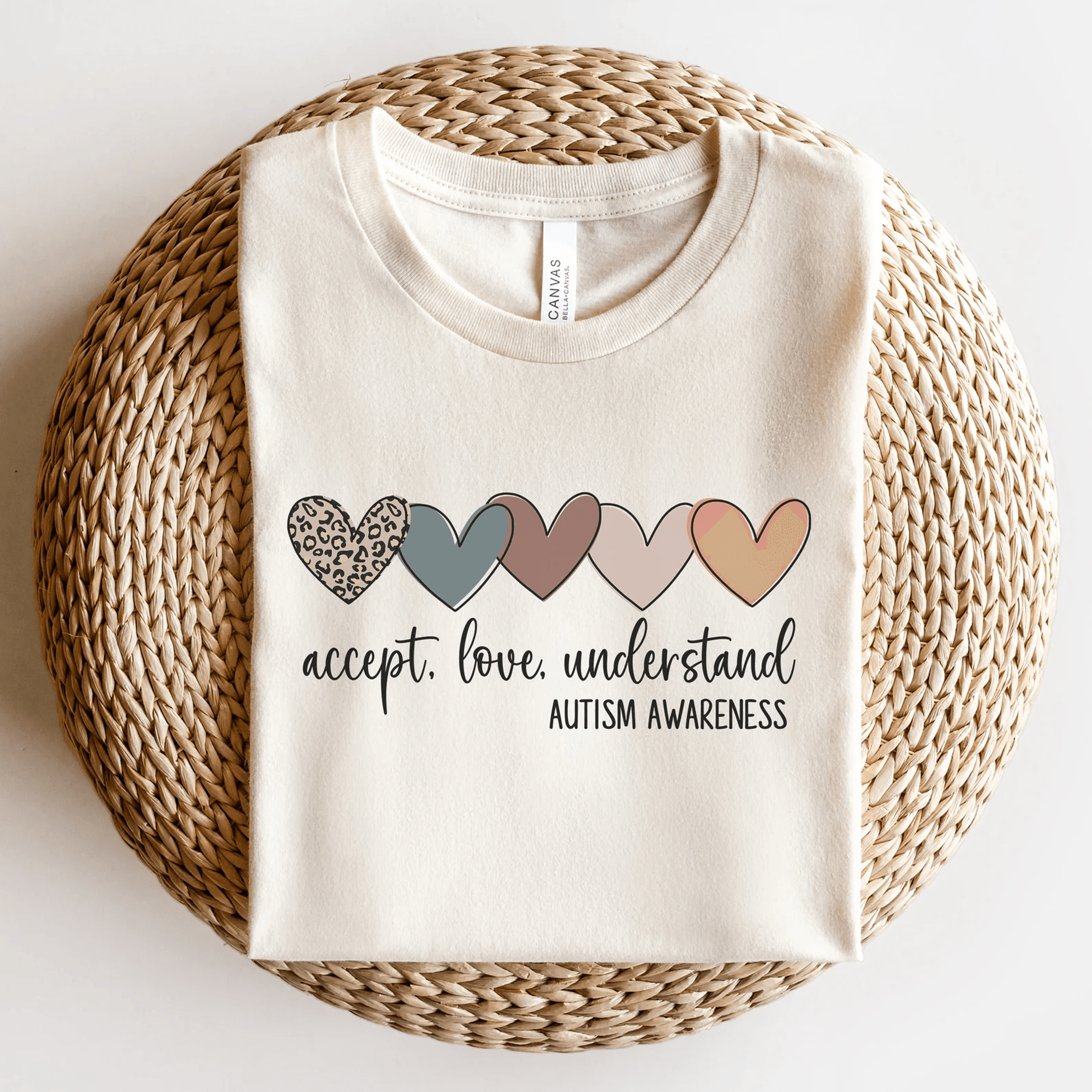 accept love understand autism shirt – comfort colors autism awareness tee gift