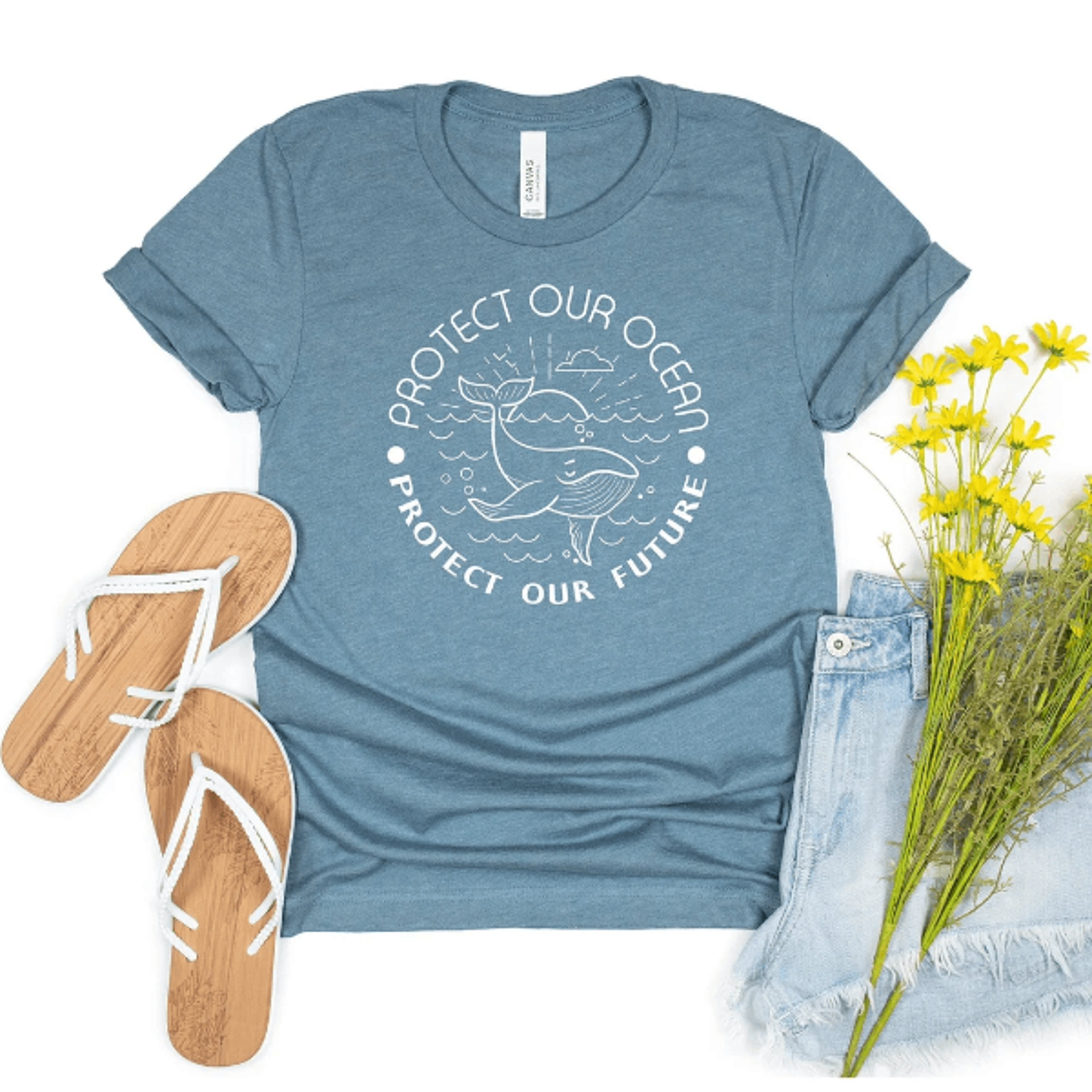 protect our ocean whale shirt save marine life earth day shirt ocean conservation tee