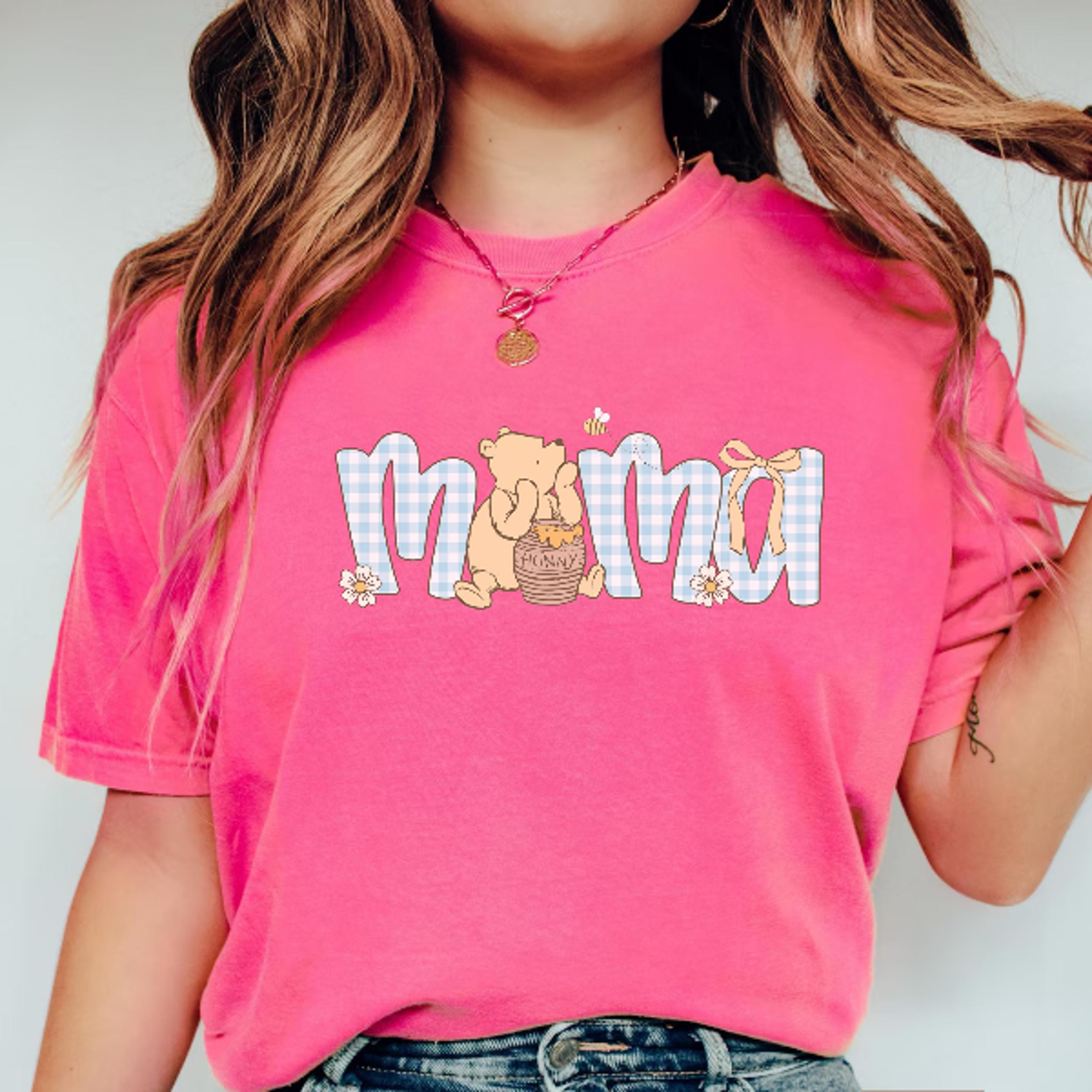 mama shirt floral cute mom graphic tee mothers day gift trendy outfit