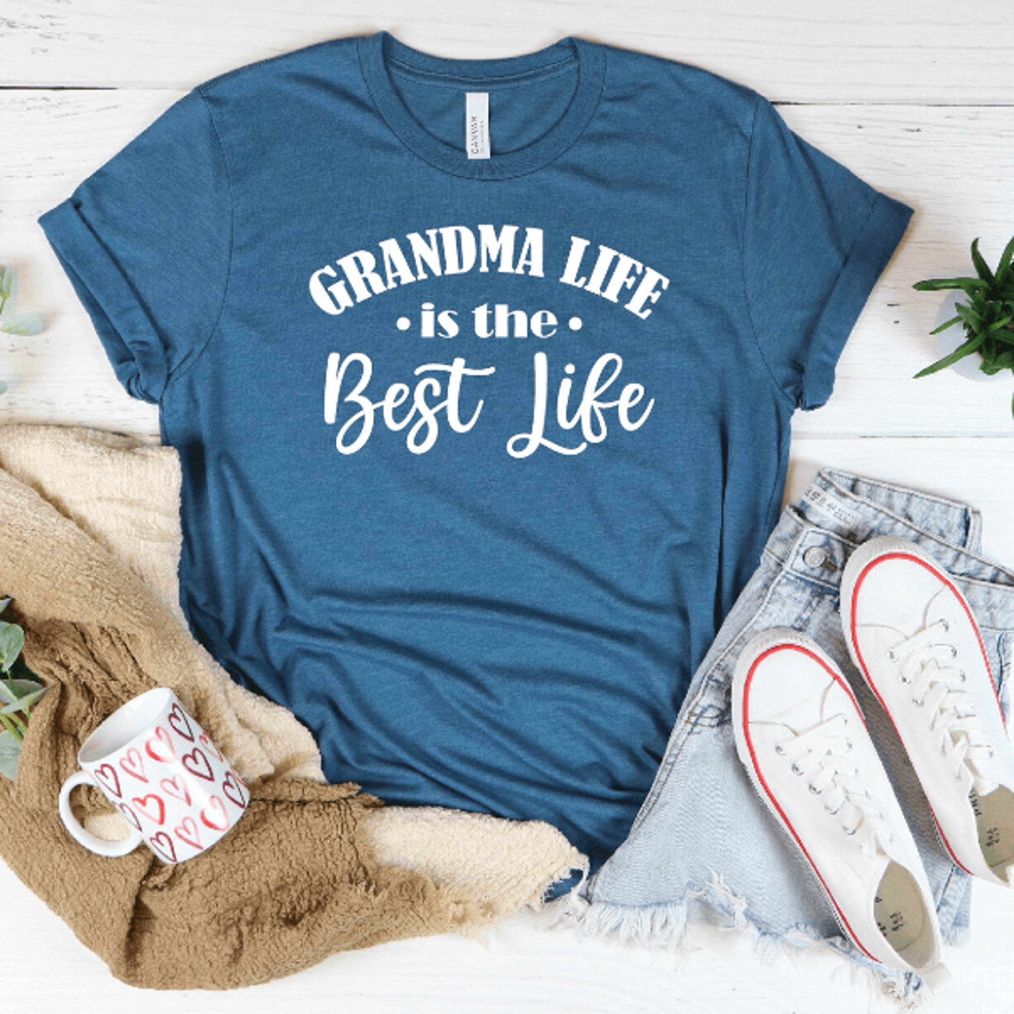 grandma life is the best life shirt grandma gift tee