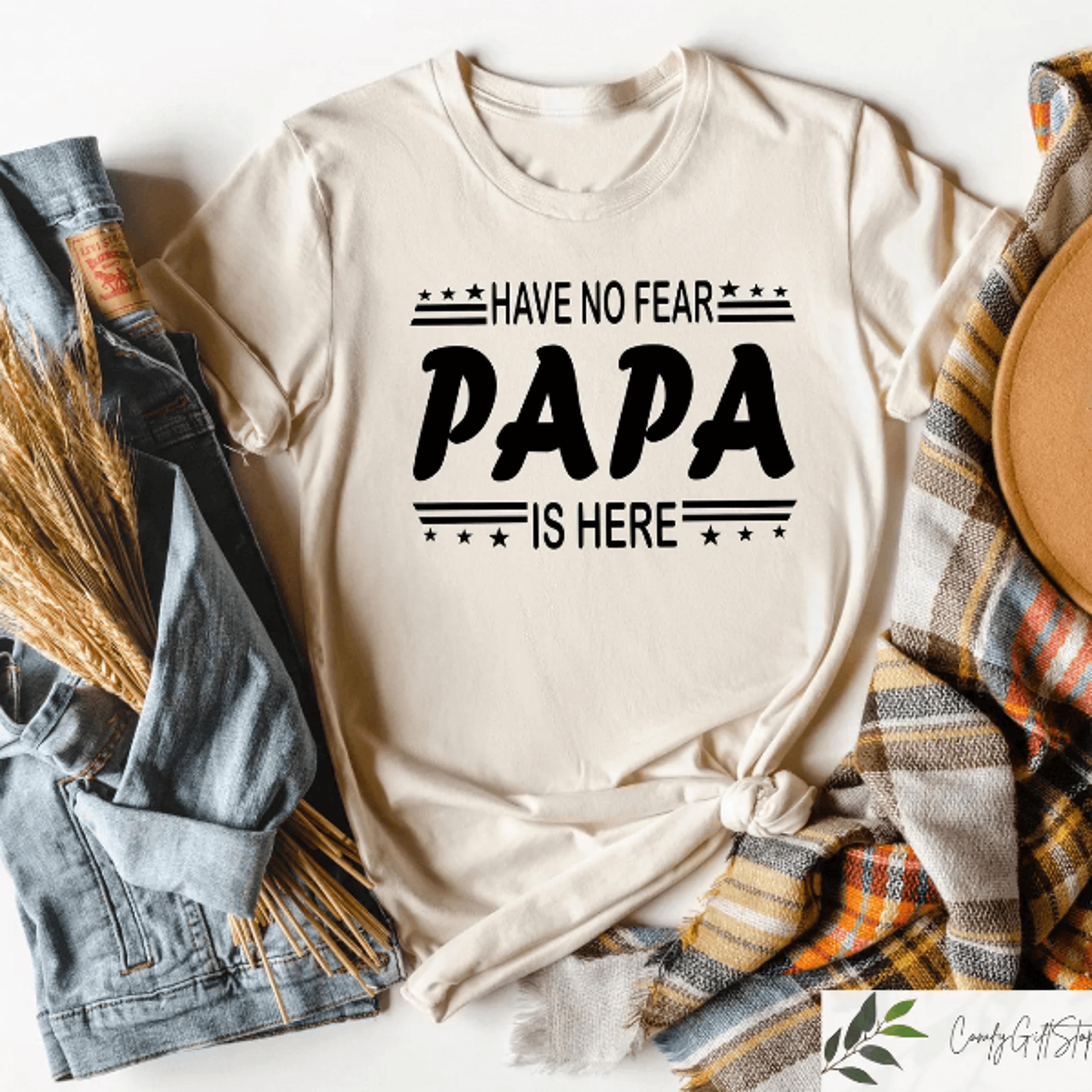 retro papa shirt fathers day gift funny papa crewneck trendy dad tee