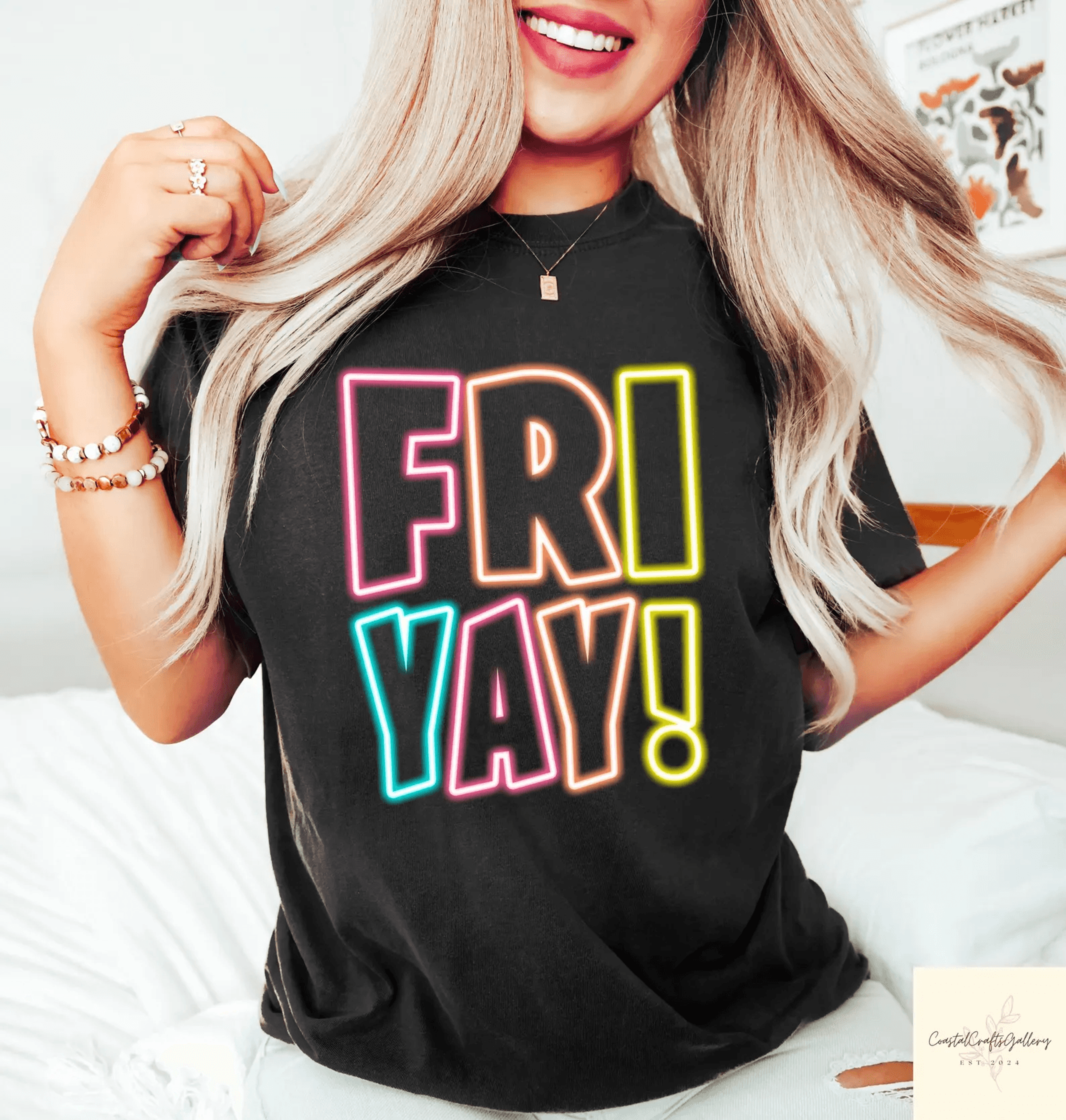 friyay teacher shirt colorful funny friday teacher appreciation gift tee