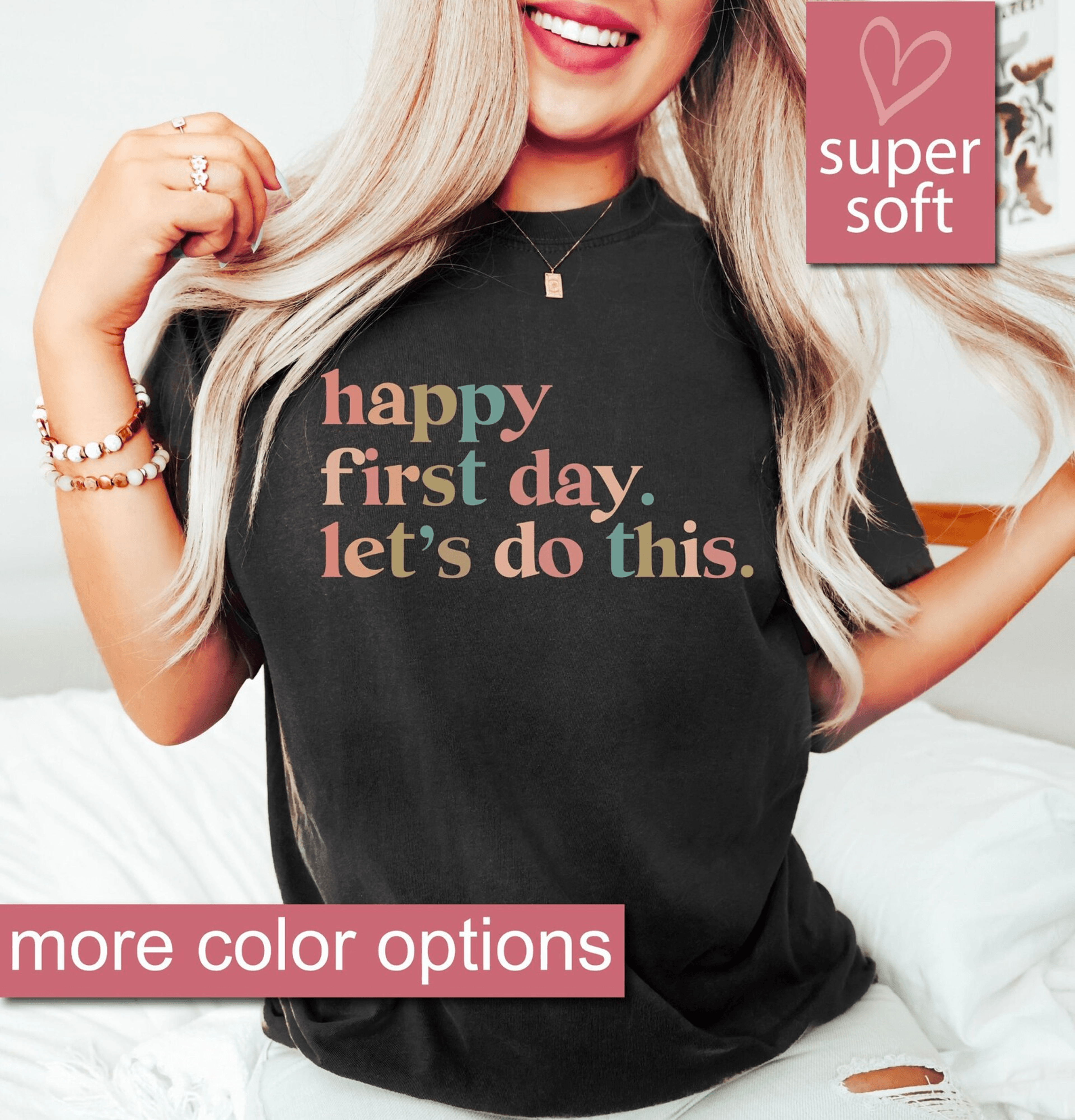 happy first day of school teacher shirt cute back to school teacher gift tee