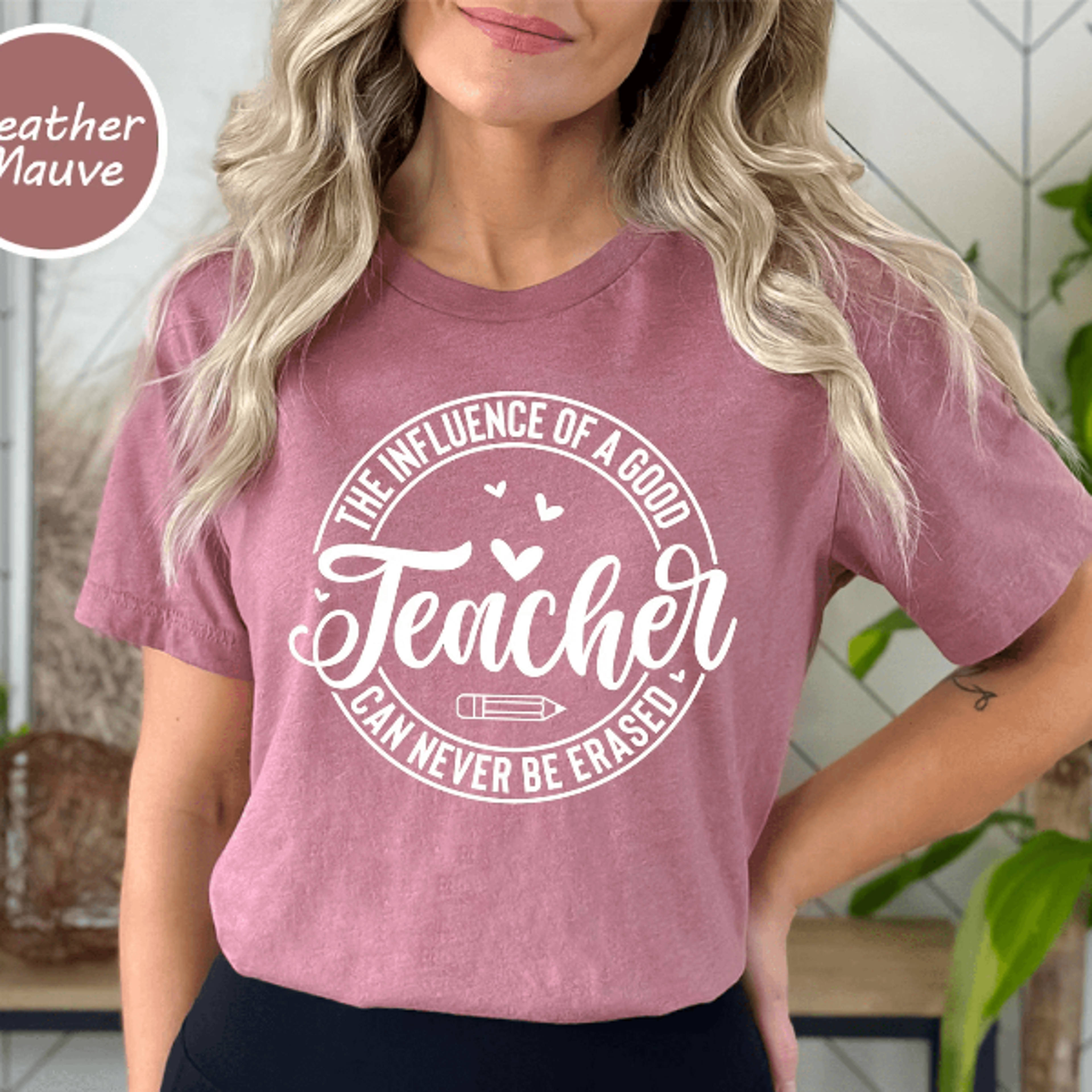 inspirational teacher quote shirt the influence of a good teacher appreciation tee