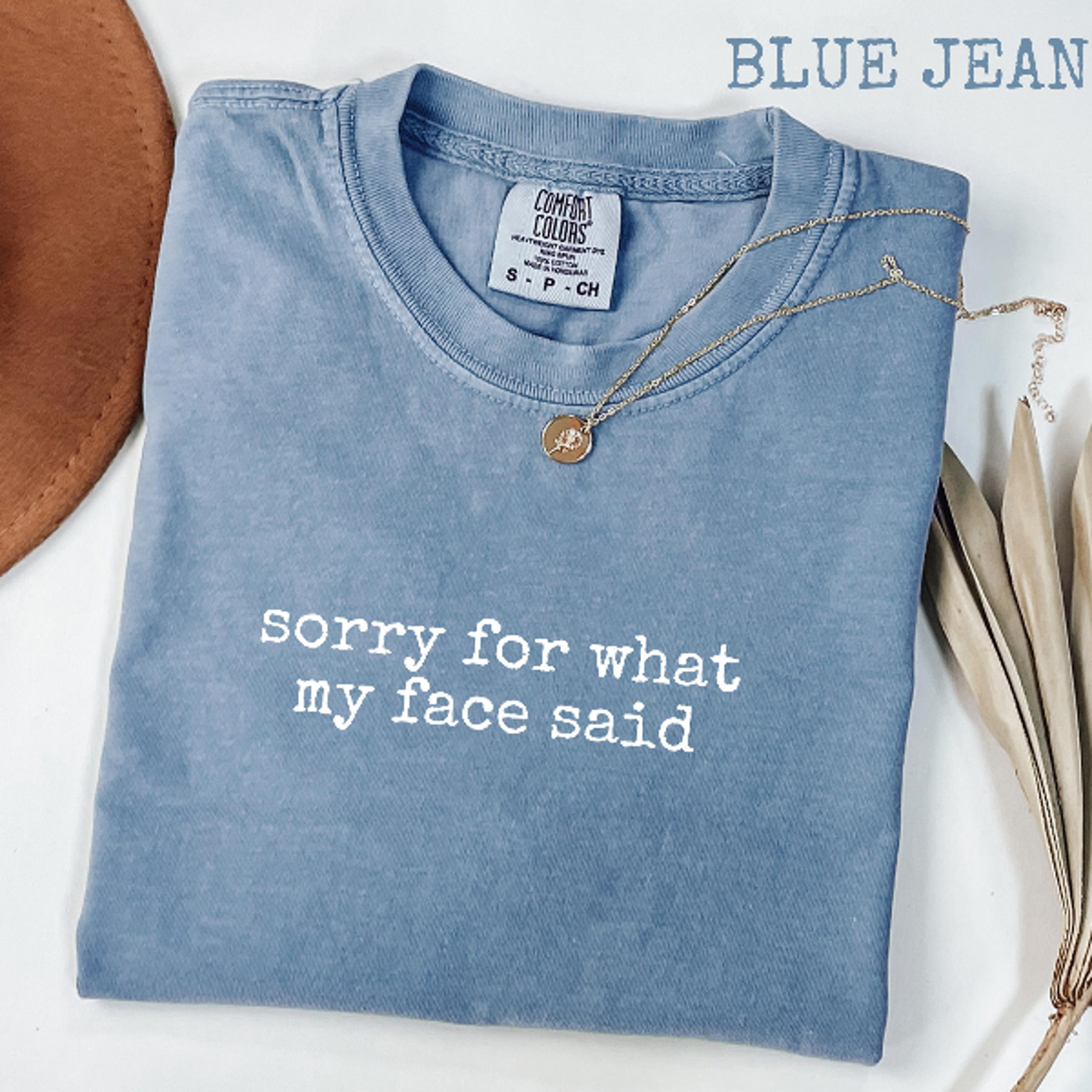 sorry for what my face said shirt funny sarcastic graphic tee casual humor t-shirt