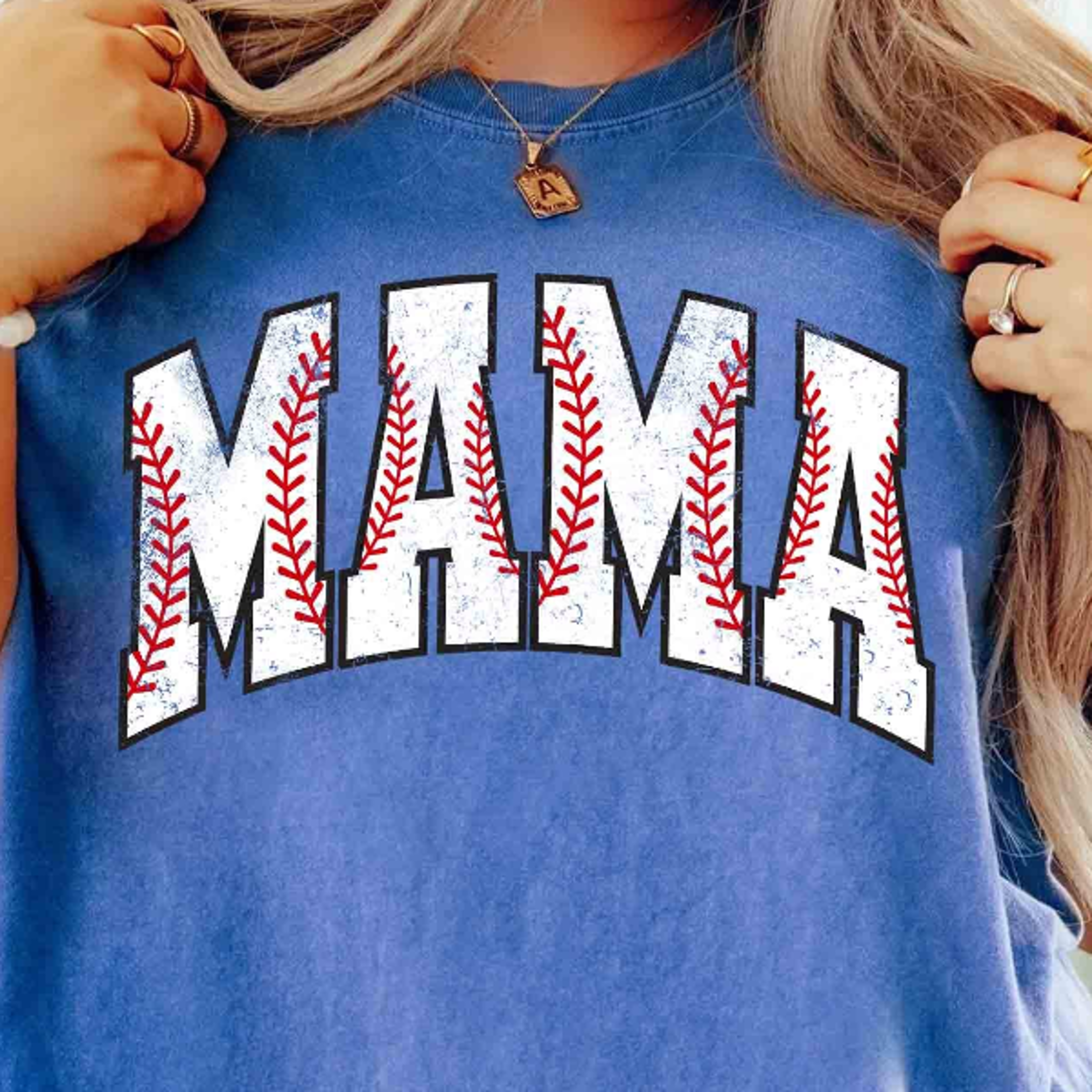 mama baseball stitch shirt sports mom graphic tee cute game day mom t-shirt