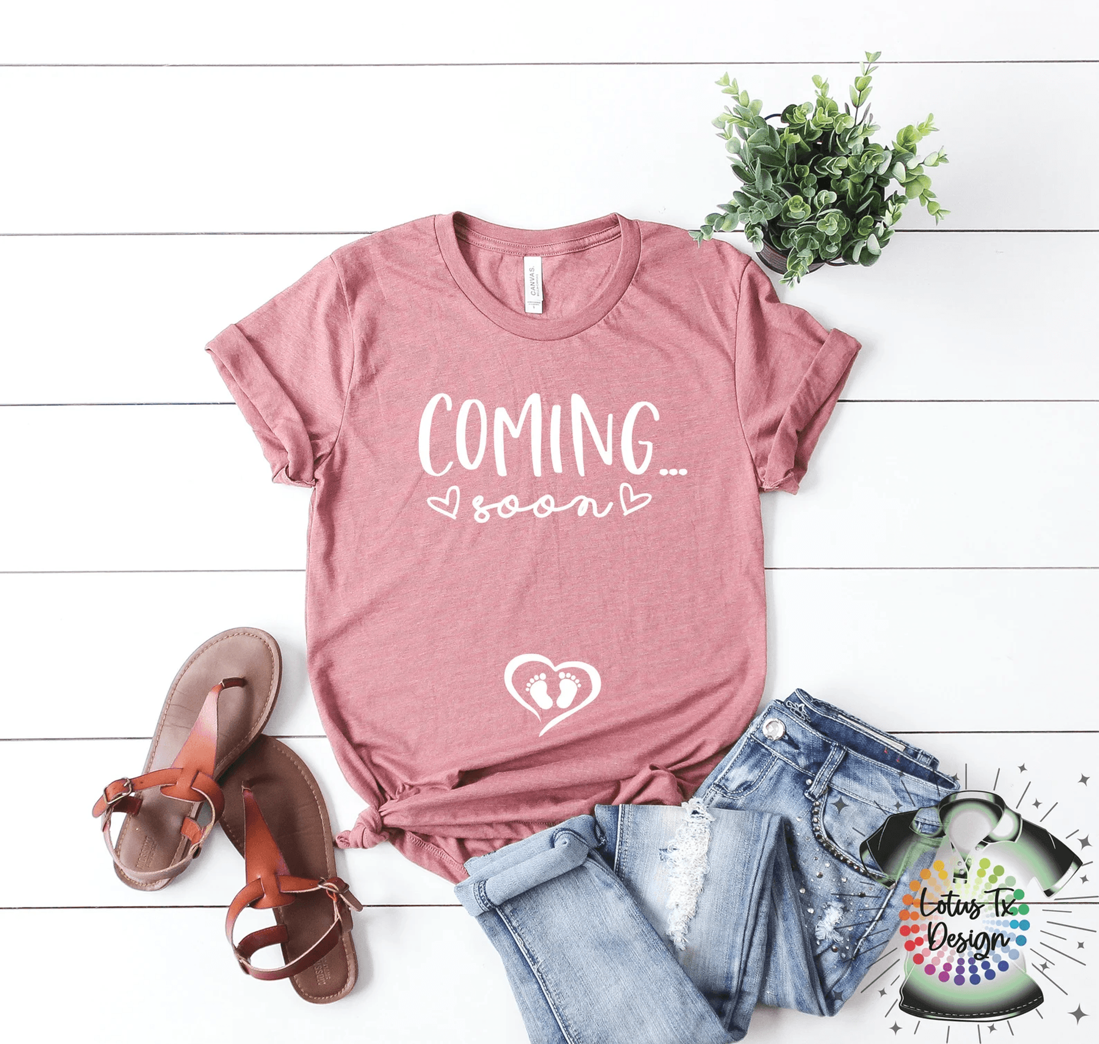 coming soon pregnancy announcement shirt cute baby reveal tee mom to be gift