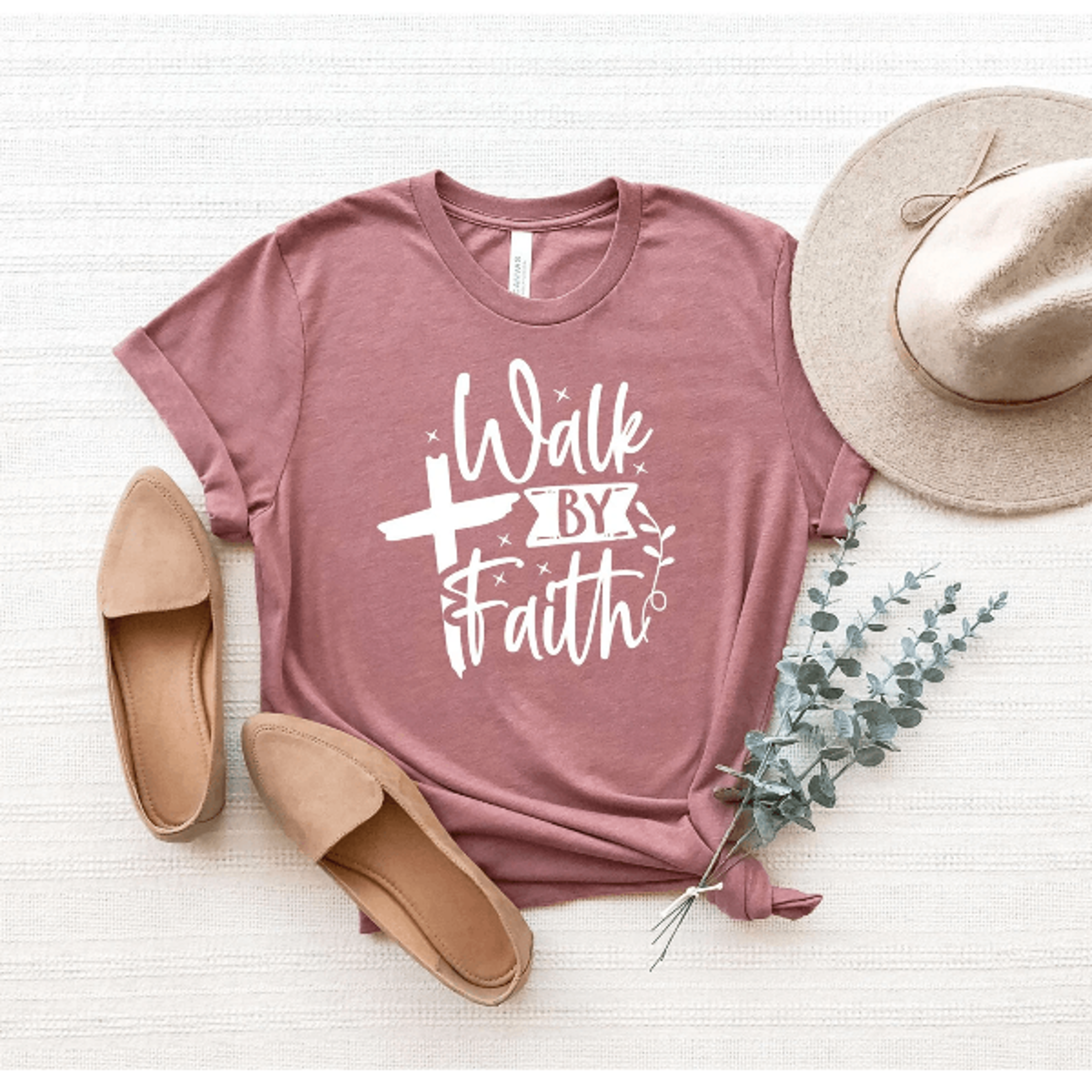 walk by faith shirt christian bible verse tee inspirational jesus faith gift