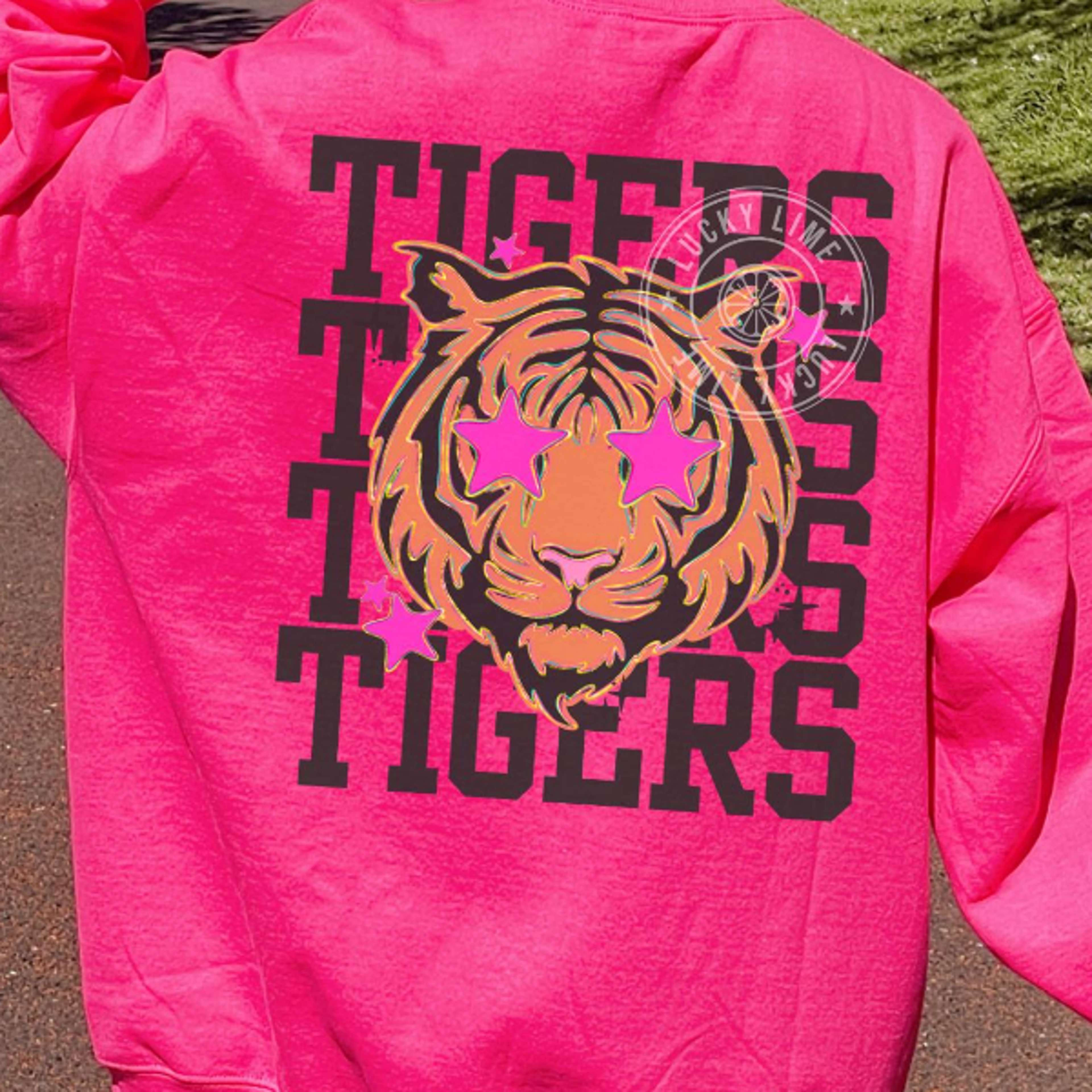 Tigers School Spirit Custom Mascot Game Day TShirt