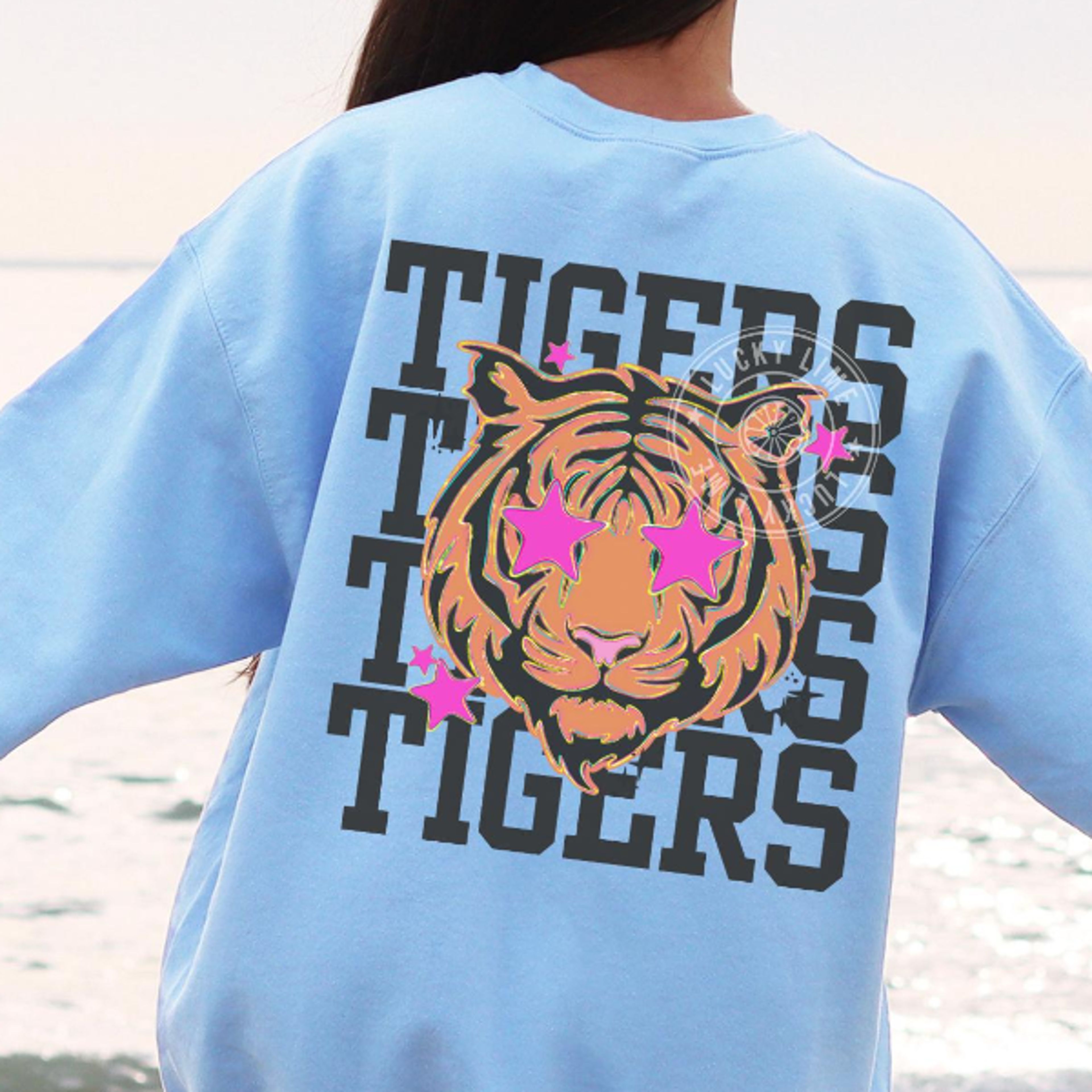 Tigers School Spirit Custom Mascot Game Day TShirt