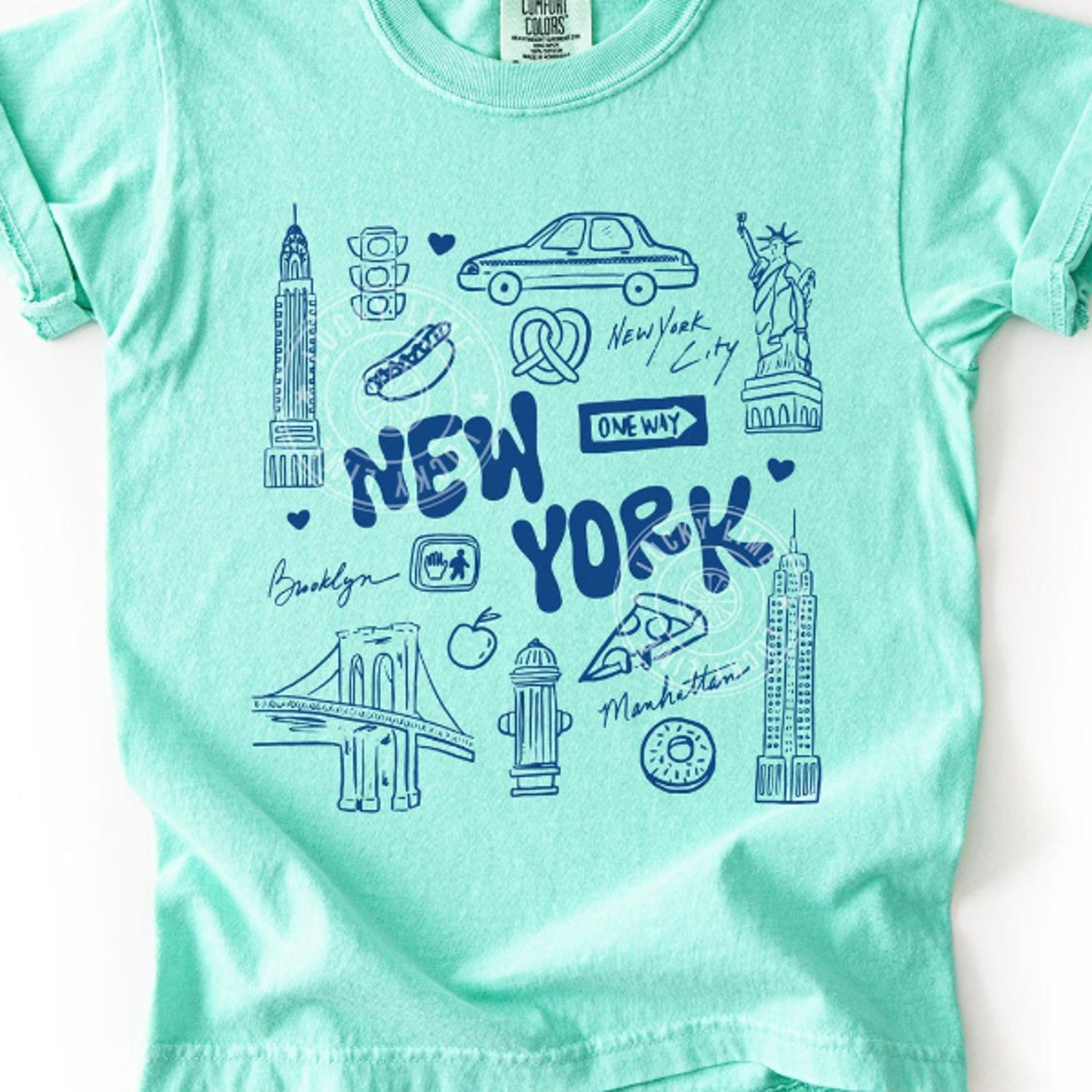 kids new york shirt, youth graphic tee, kids summer tshirt, travel tee, girls tee, nyc shirt for kids, k
