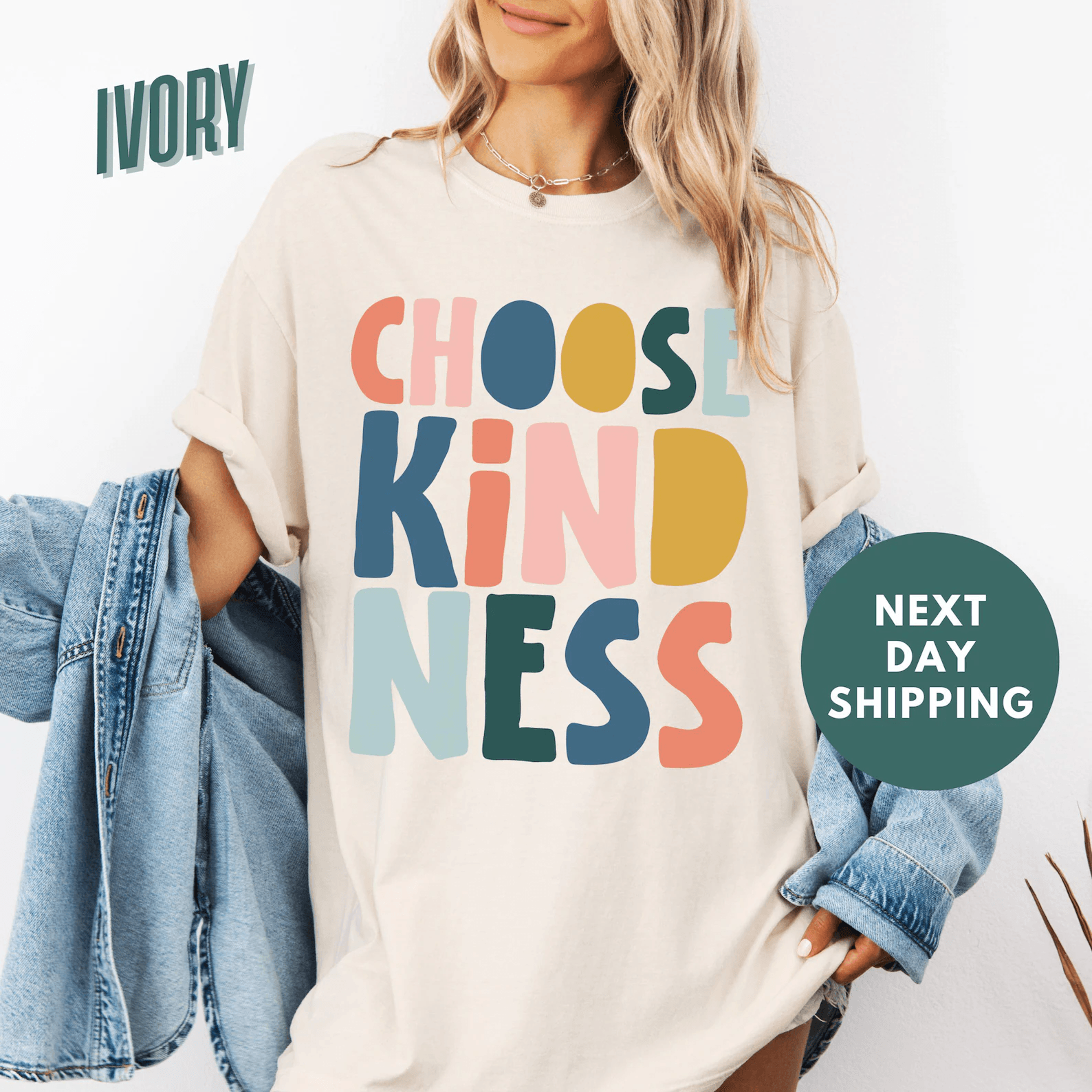 comfort colors choose kindness shirt | motivational teacher appreciation back to school tee