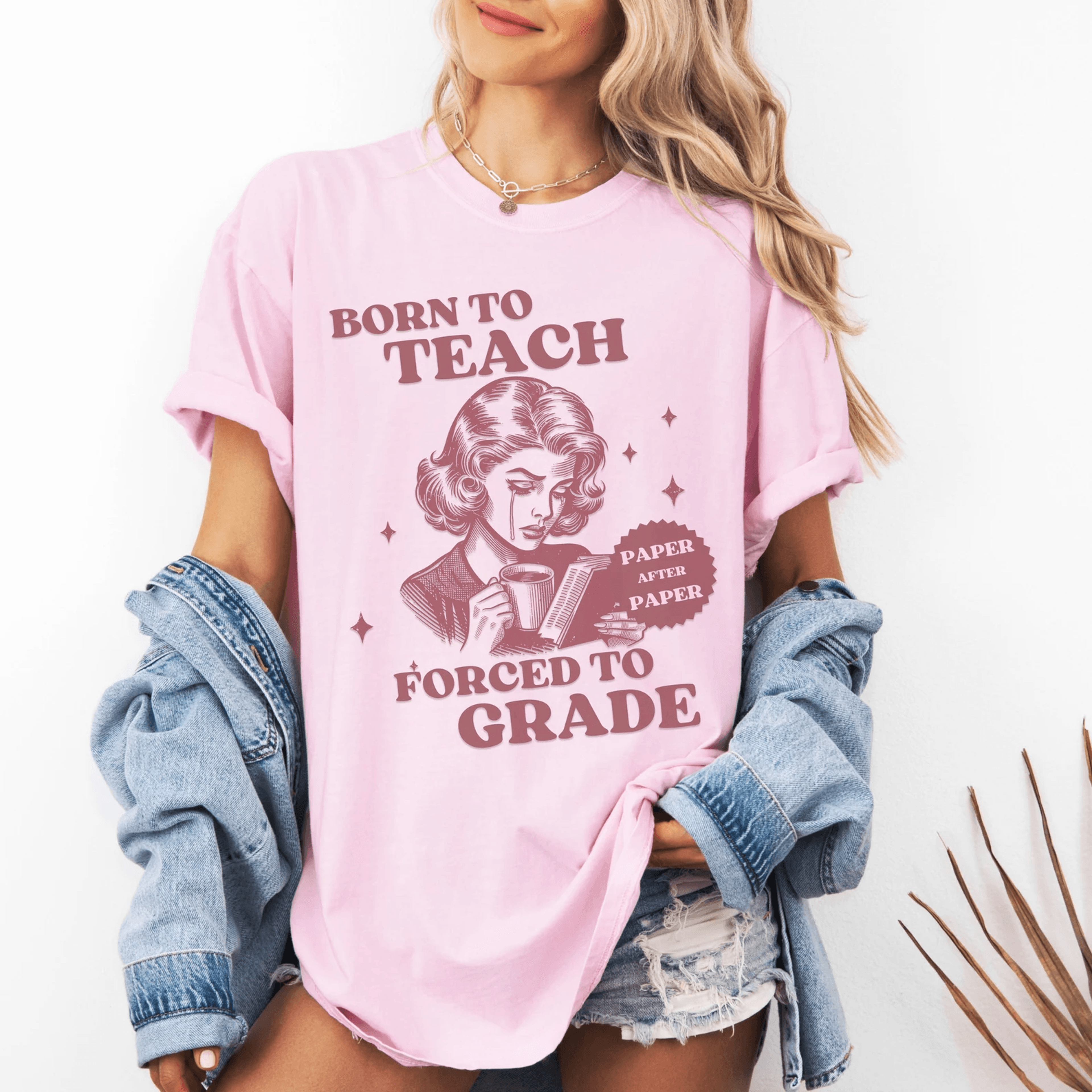 Funny Teacher Shirt Sarcastic Teacher Gift Comfort Colors Tee 1