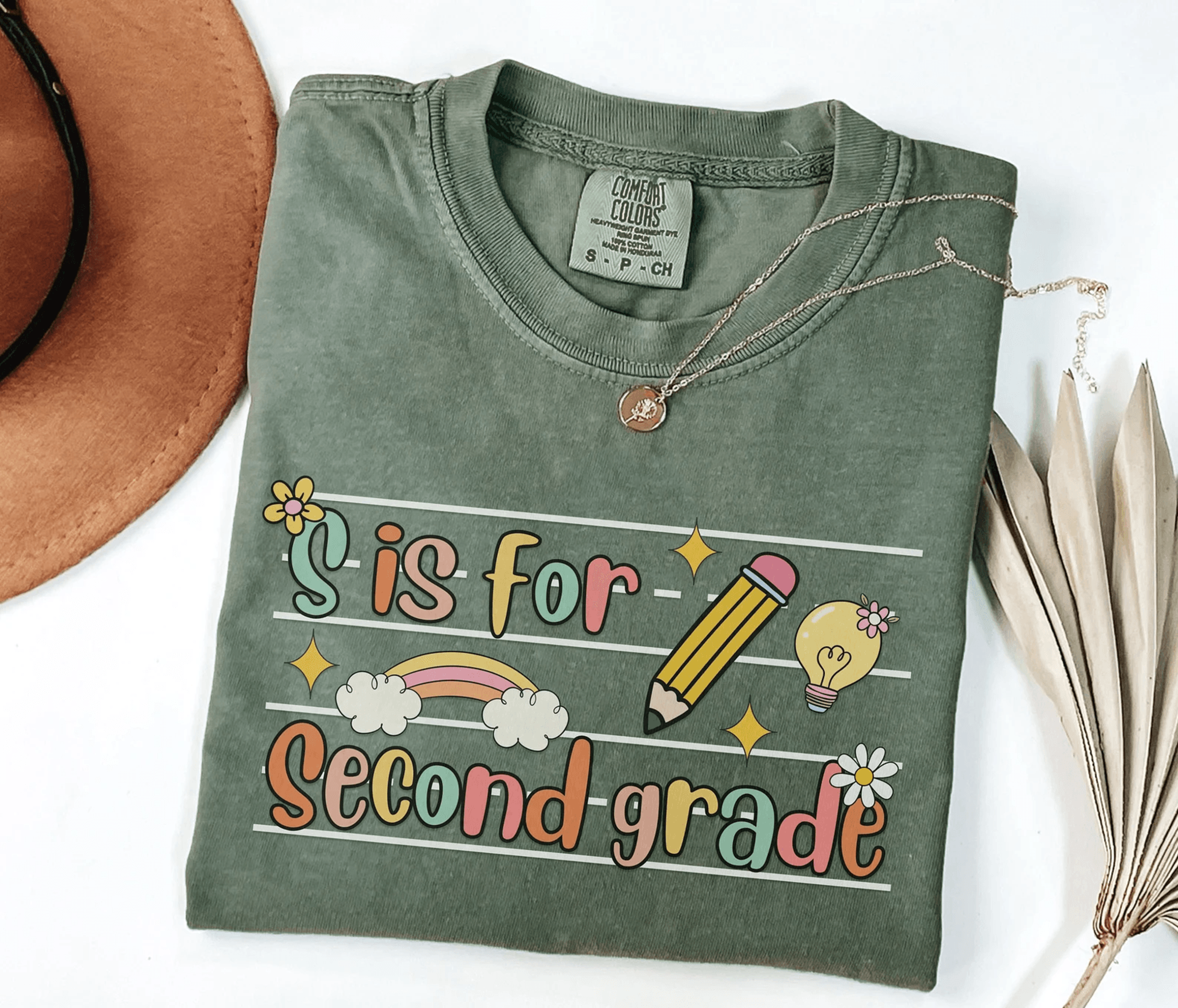 second grade teacher shirt 2nd grade retro teacher tee cute elementary gift