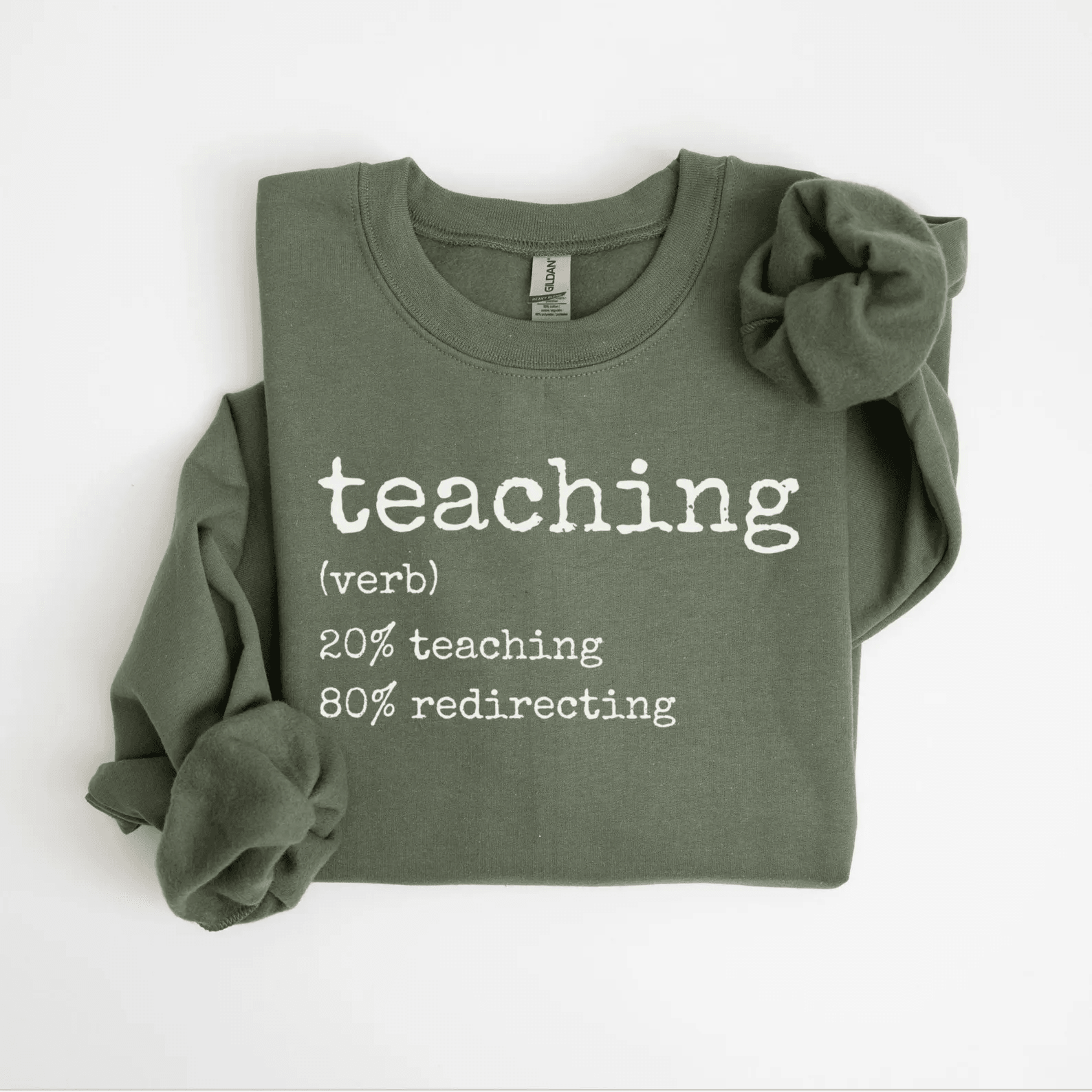 Funny Teacher Sweatshirt Teach Shirt Comfort Colors Teacher Gift Tee 1