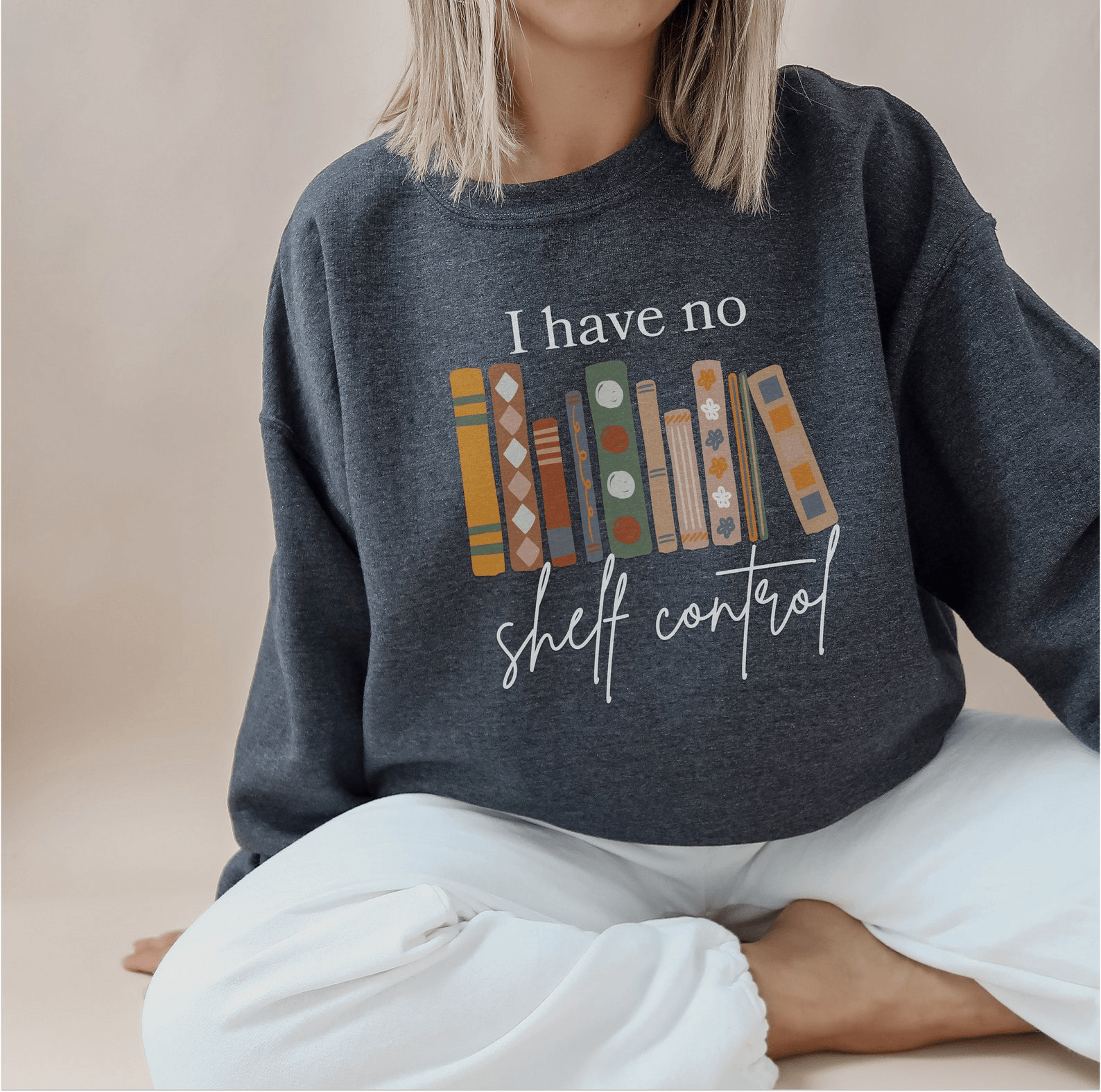 Book Lover Sweatshirt For Women Bookish Botanical Reading Crewneck Cozy Bookworm Pullover 3