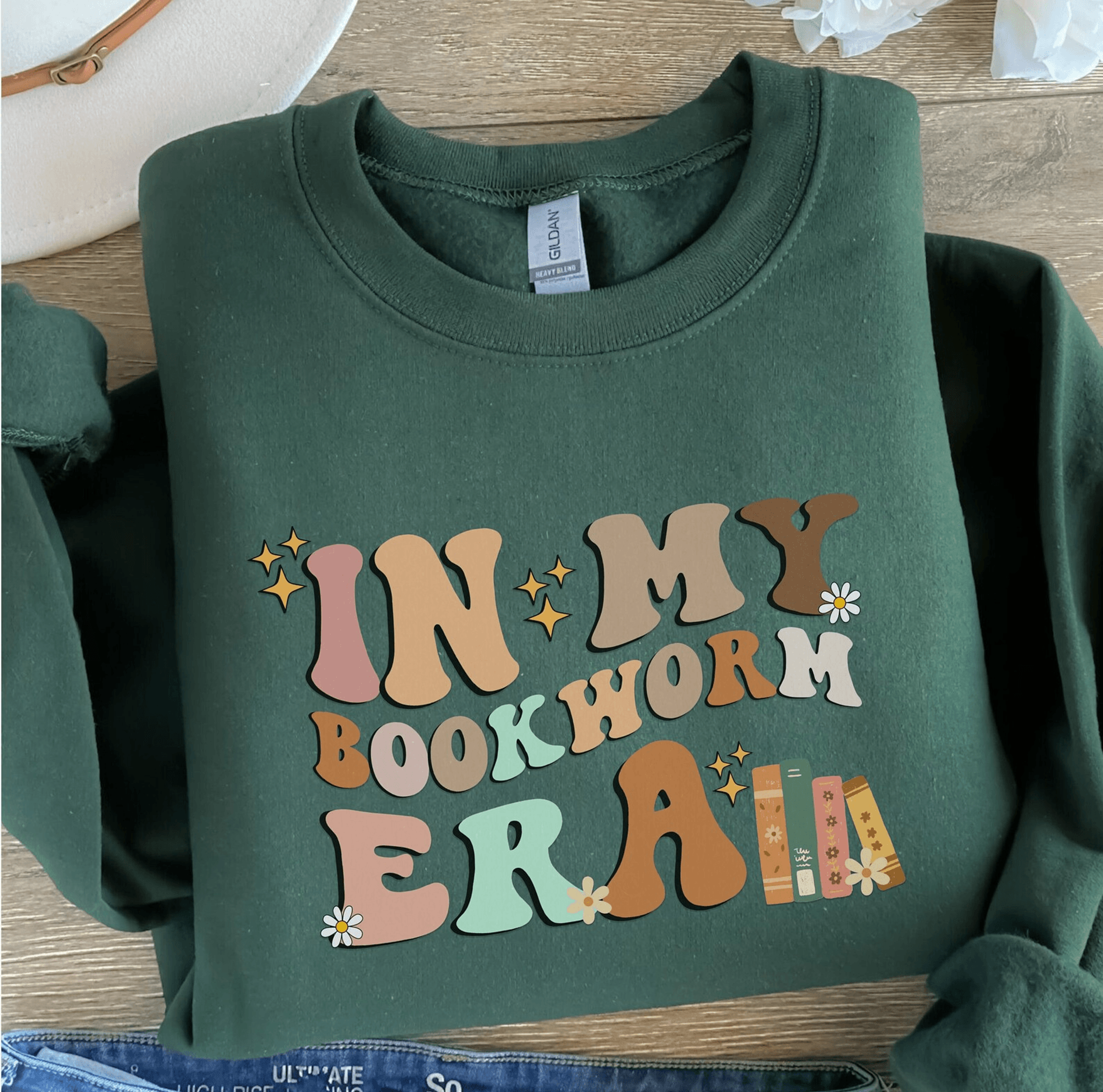 Reading Sweatshirt For Women Book Lover Crewneck Cozy Bookish Librarian Bookworm Pullover 1