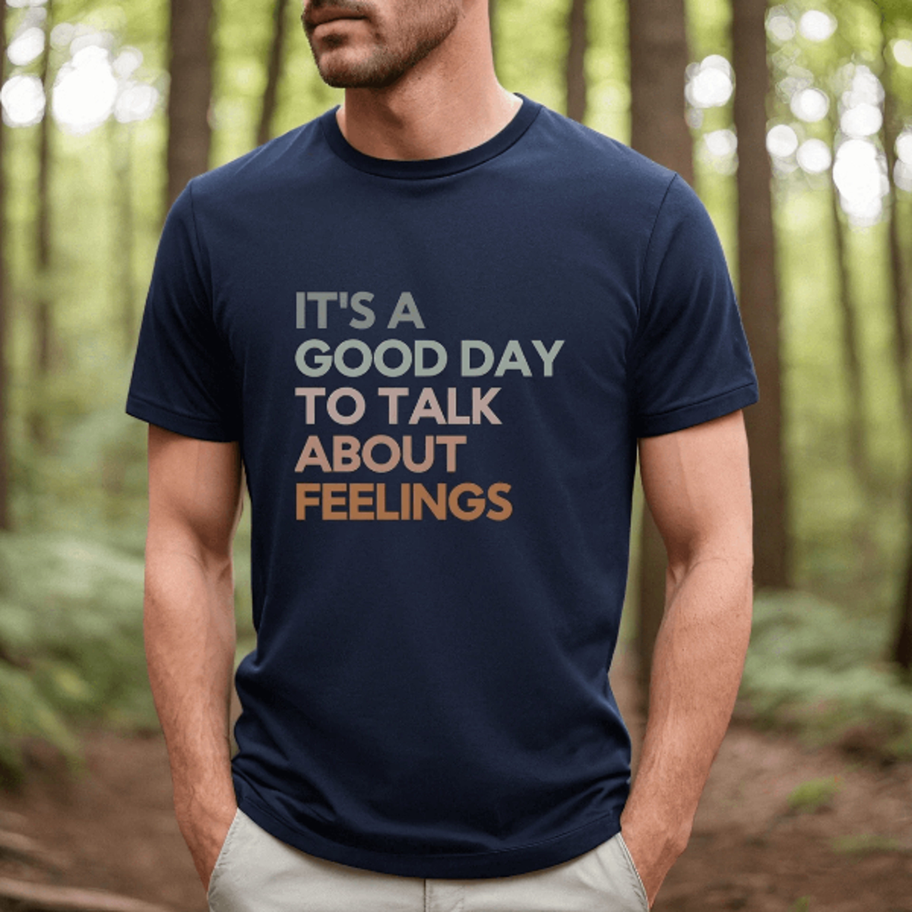 Its A Good Day To Talk About Feelings Shirt Mental Health Awareness Graphic Tee 1