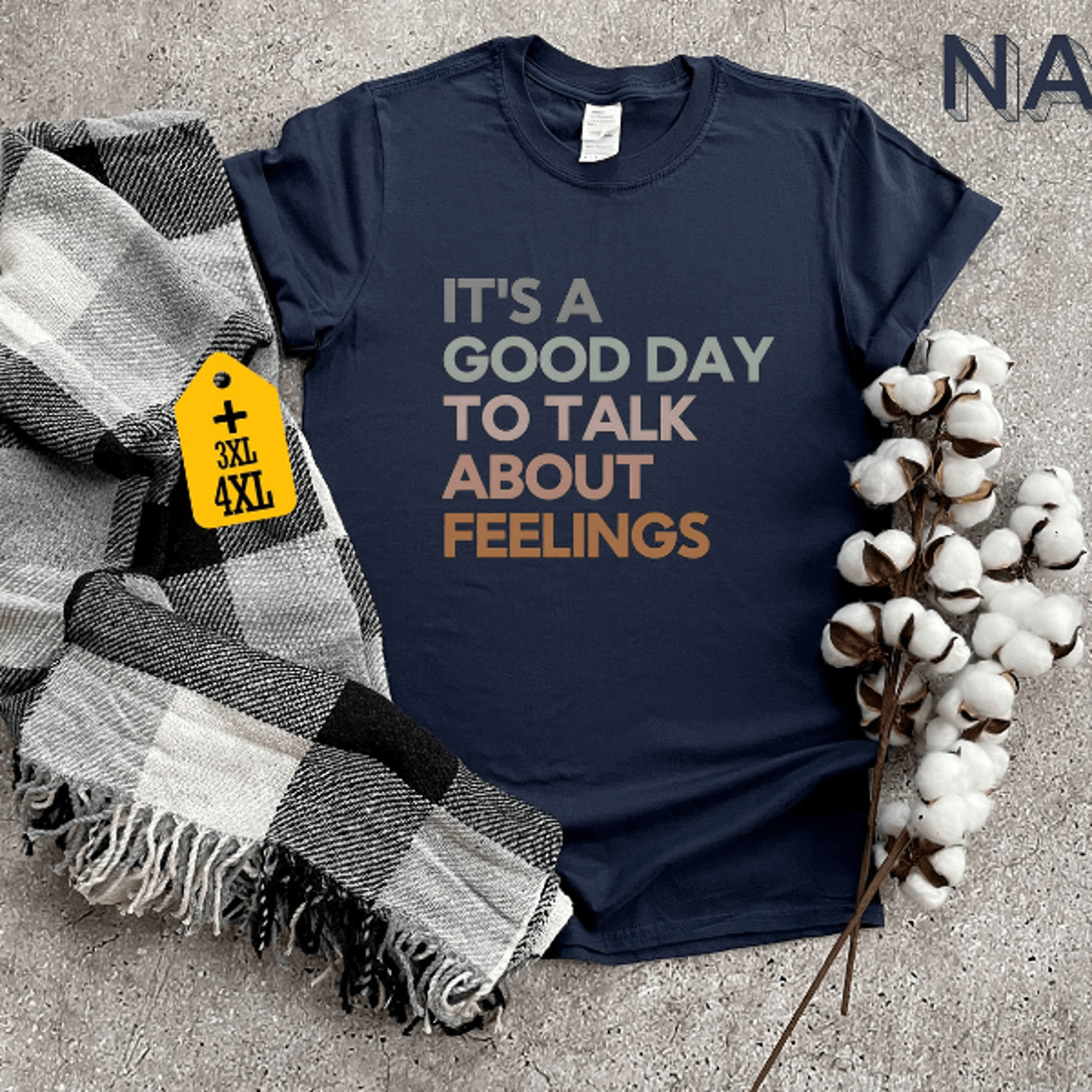 Its A Good Day To Talk About Feelings Shirt Mental Health Awareness Graphic Tee 4