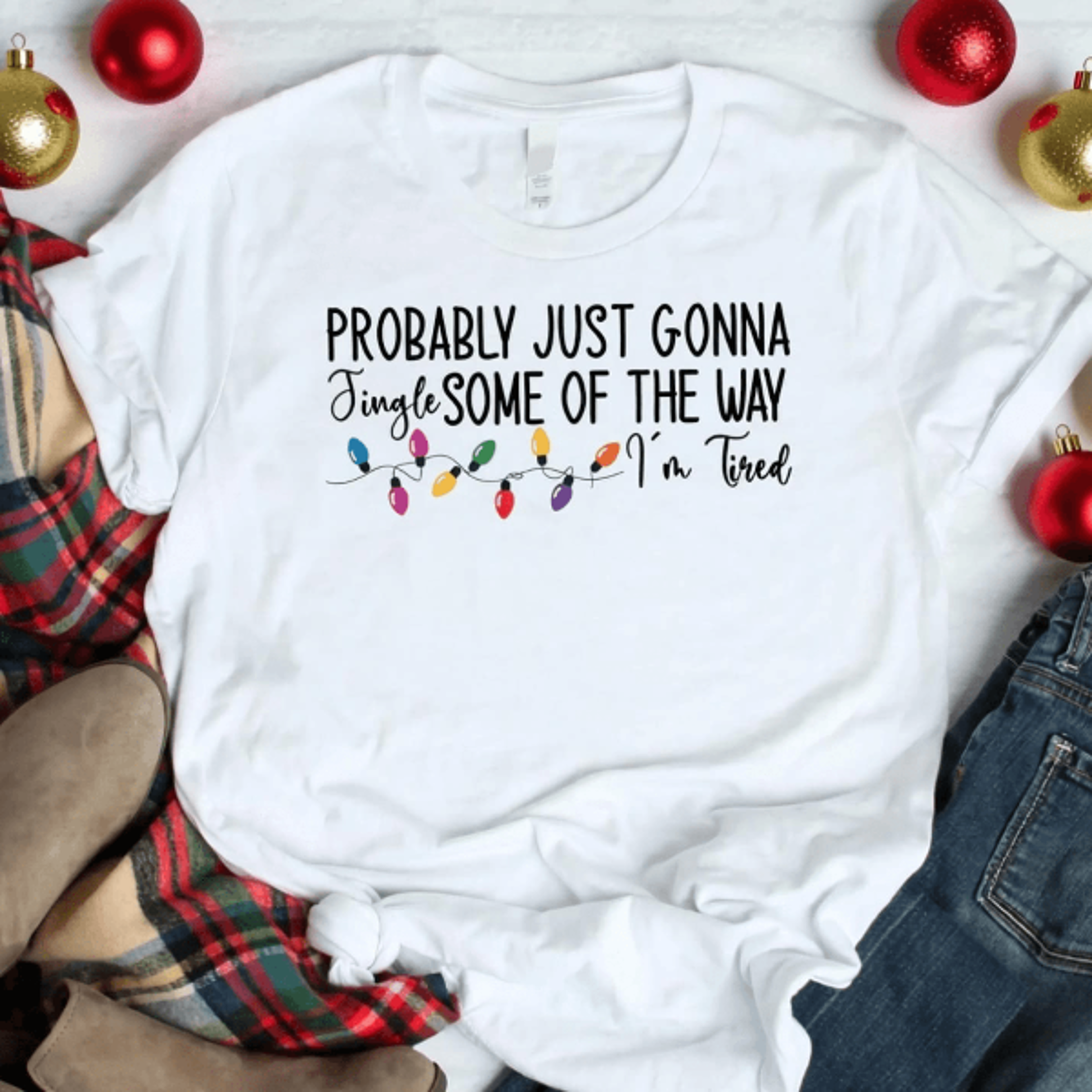 funny christmas sweatshirt women probably holiday humor crewneck pullover