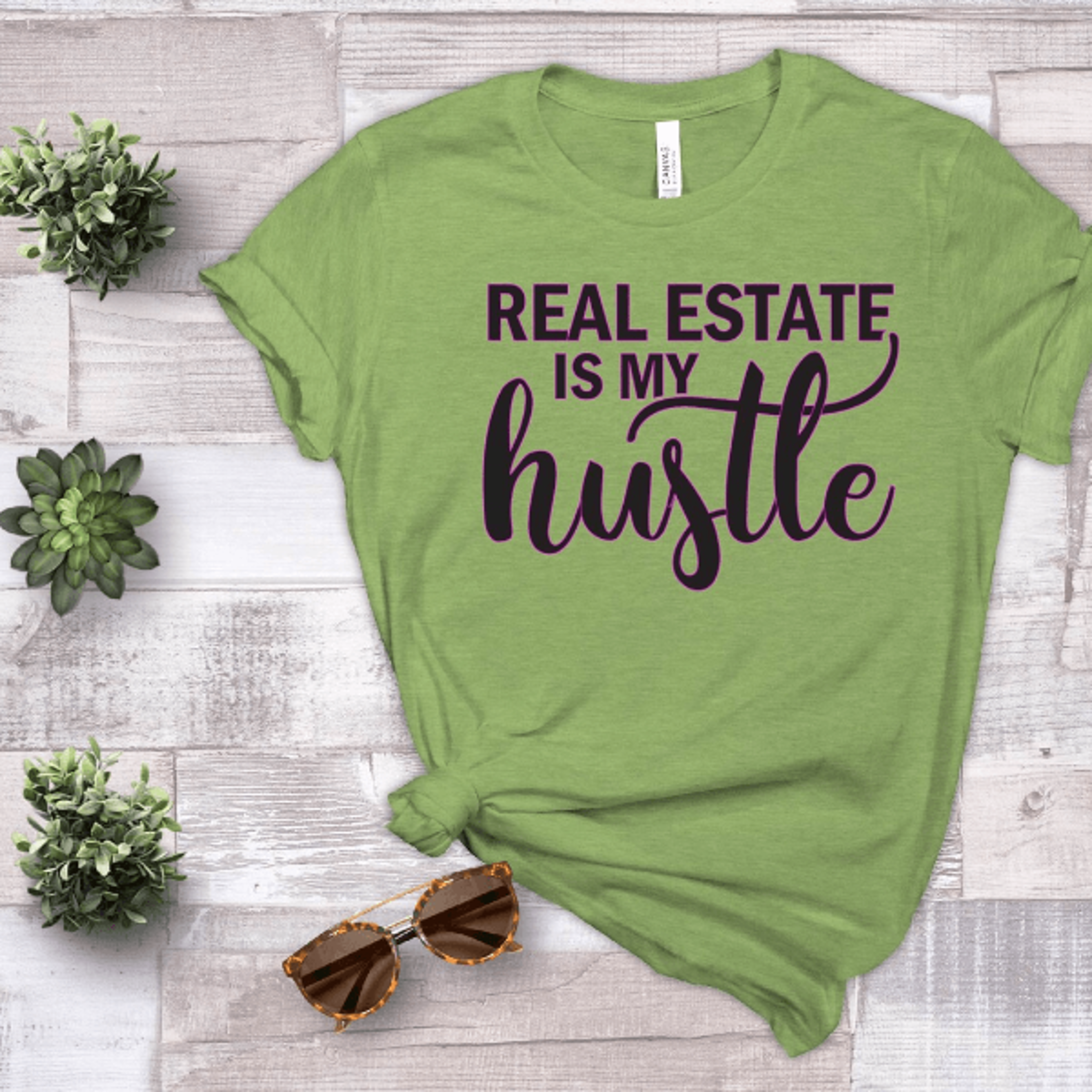 Real Estate Is My Hustle Shirt  Realtor Graphic Tee Custom Agent Gift For Women  Men 1