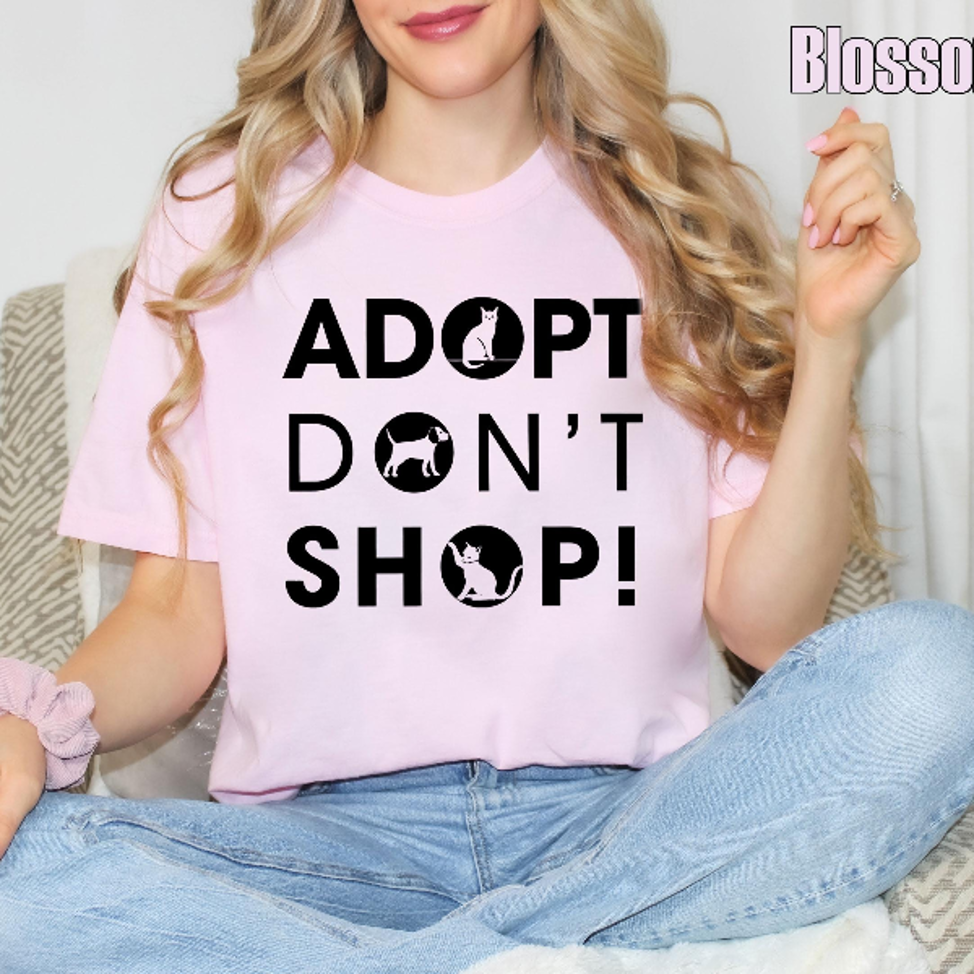 comfort colors animal lover t-shirt, pet adoption shirt, adopt dont shop tee, dog cat rescue shirt, humane society gift