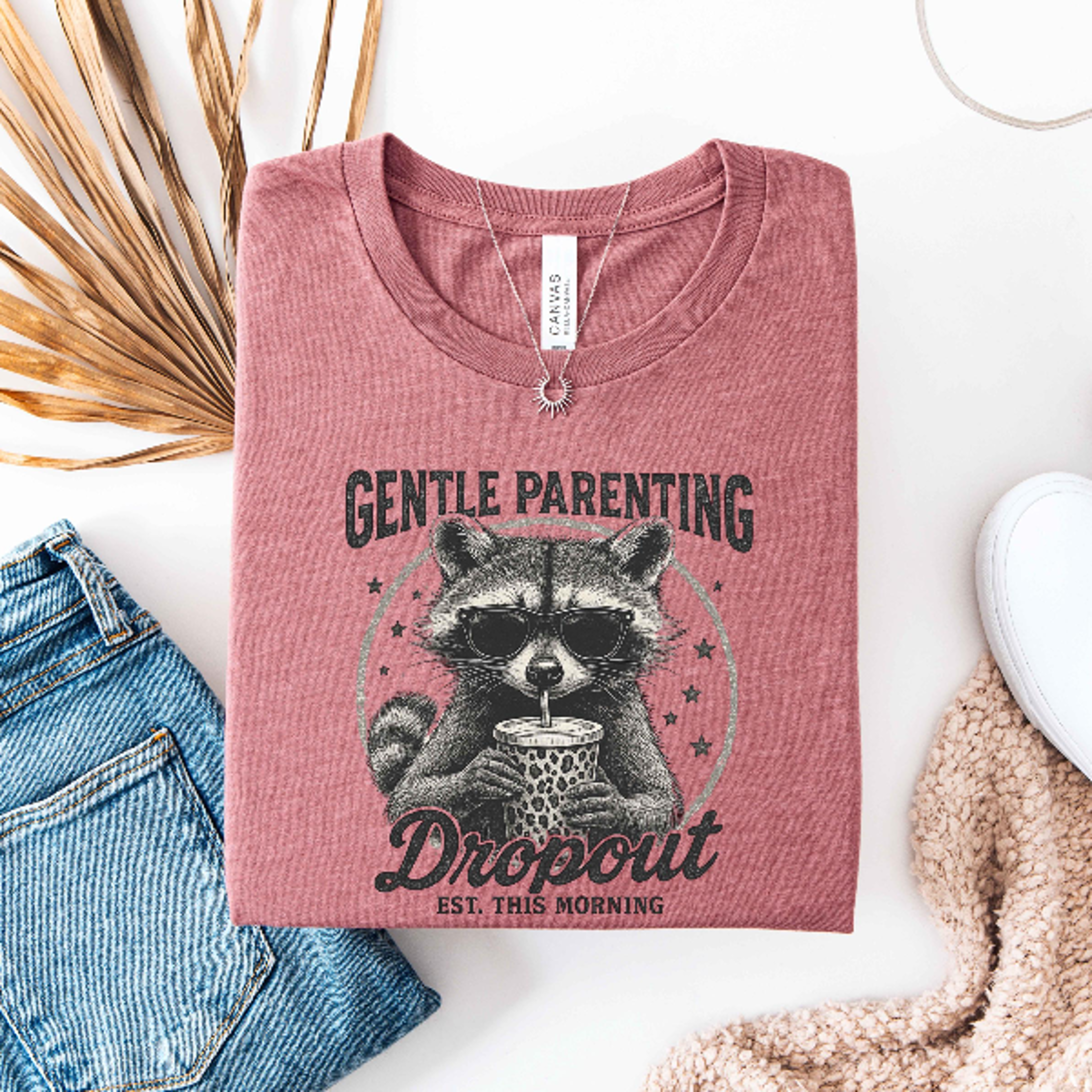 gentle parenting dropout shirt, parenting quote tee, gentle parenting quote graphic t-shirt