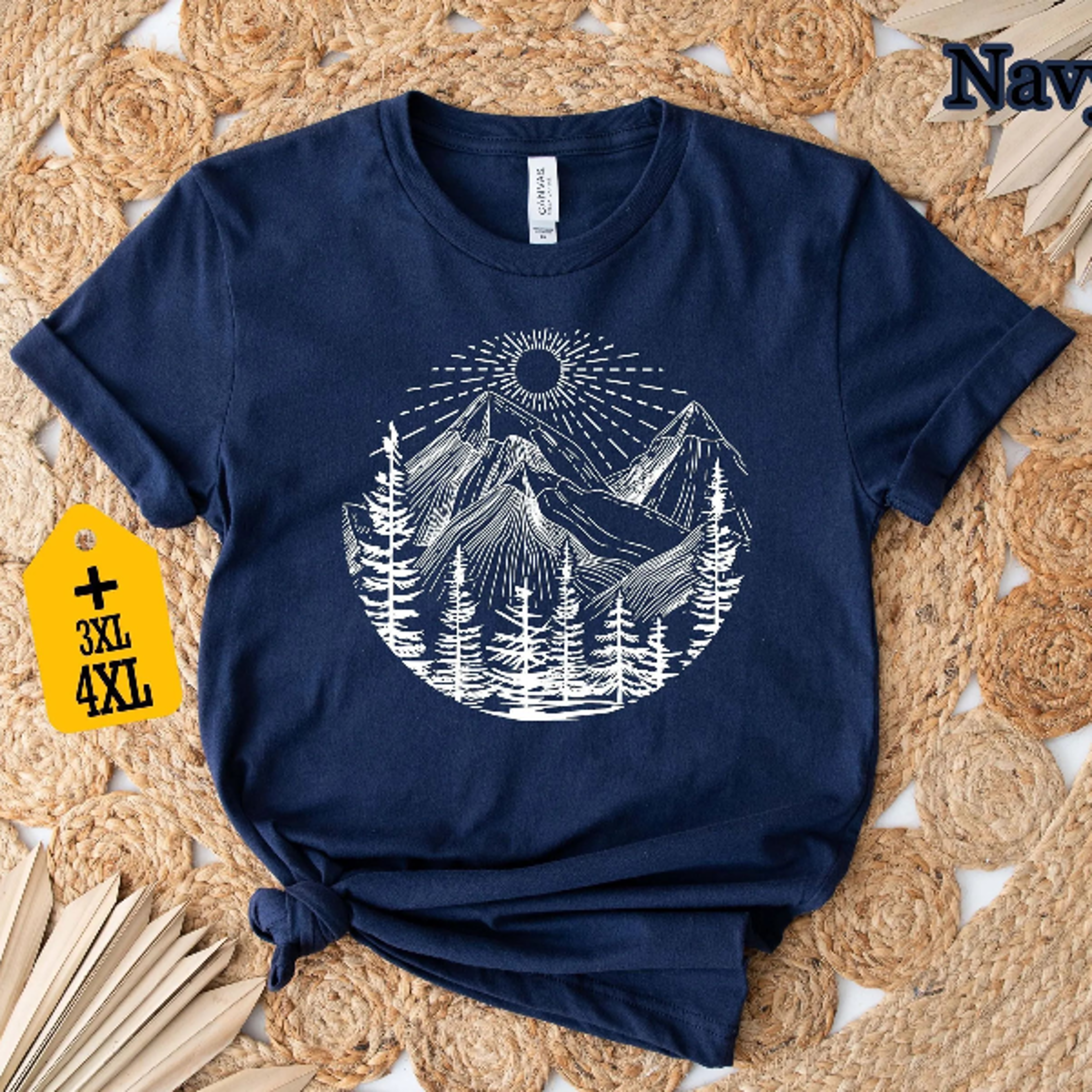 retro mountain sunset shirt, aesthetic hiking t-shirt, wanderlust tee, outdoor camping shirt, vacation tee, nature lover