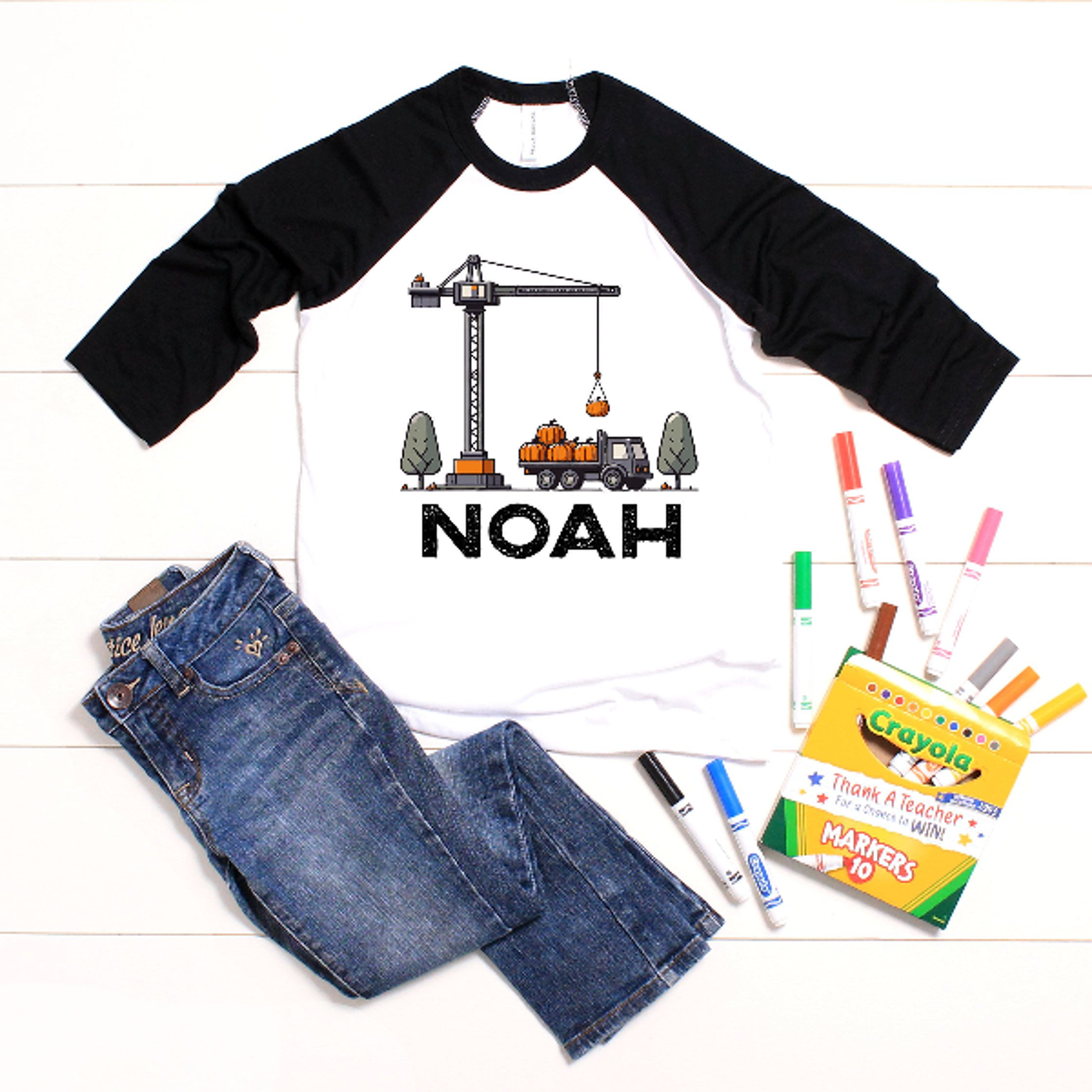 Pumpkin Truck Toddler Shirt  Fall Thanksgiving Kids Tee For Pumpkin Patch Adventures 3