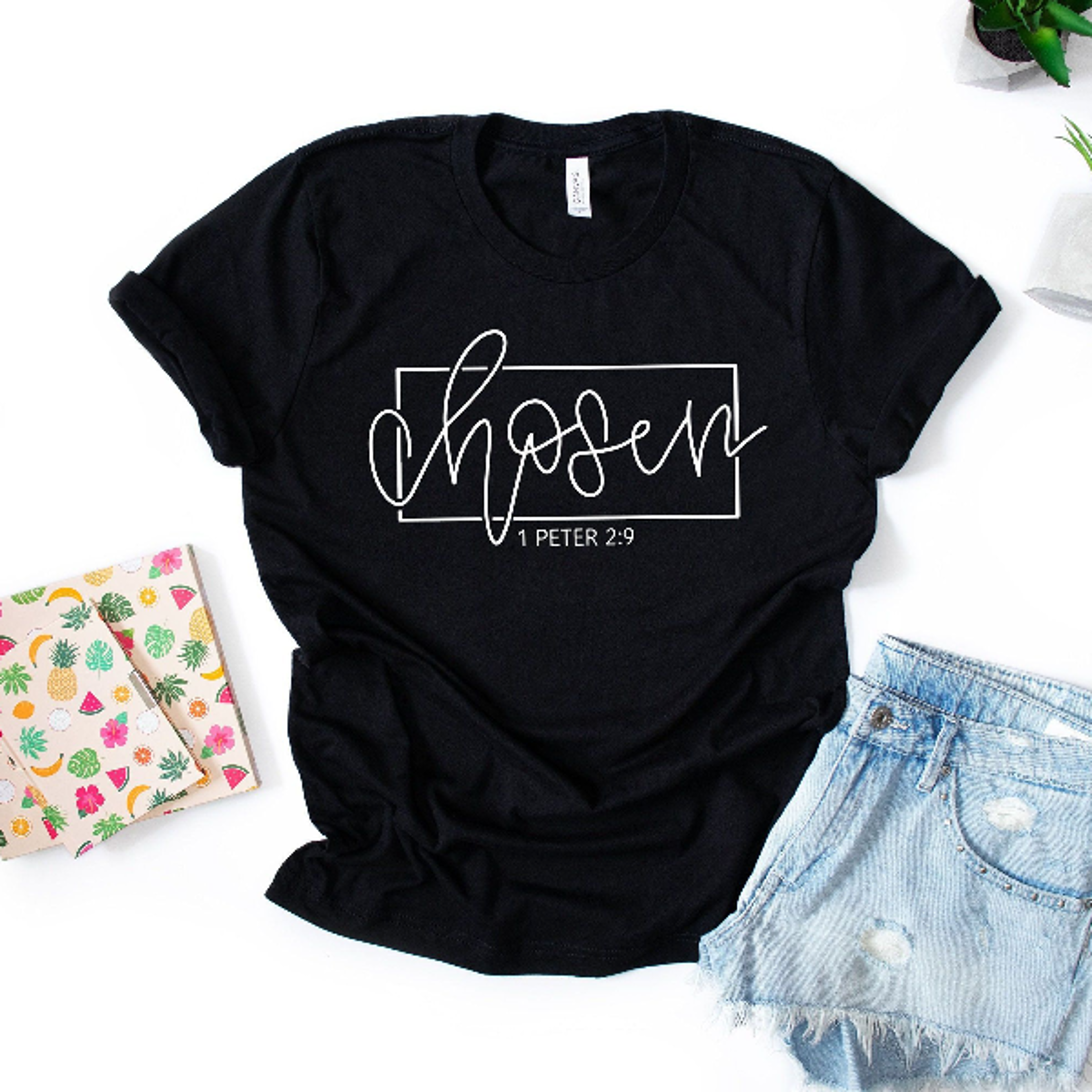 Chosen 1 Peter 2 9 Christian Shirt Women